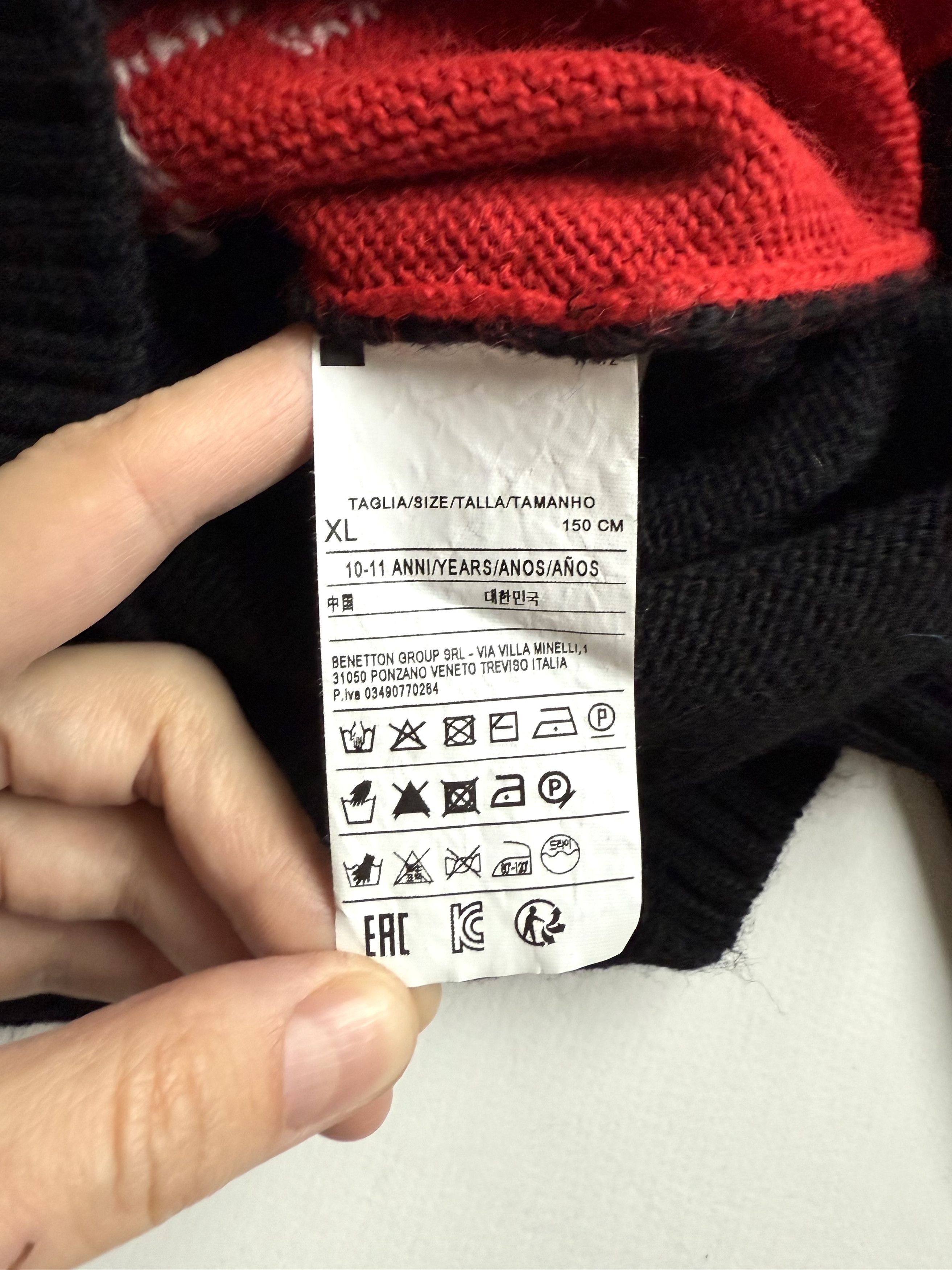 Sisley Sisley Wool Knit Racing Style y2k Sweater XS Size US XS / EU 42 / 0 - 3 Thumbnail