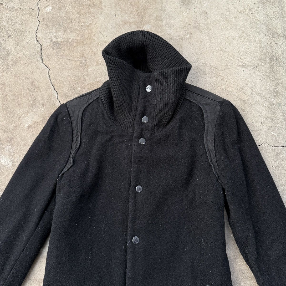 Diesel Vintage Diesel Wool Coat Black Size M / US 6-8 / IT 42-44 - 5 Thumbnail