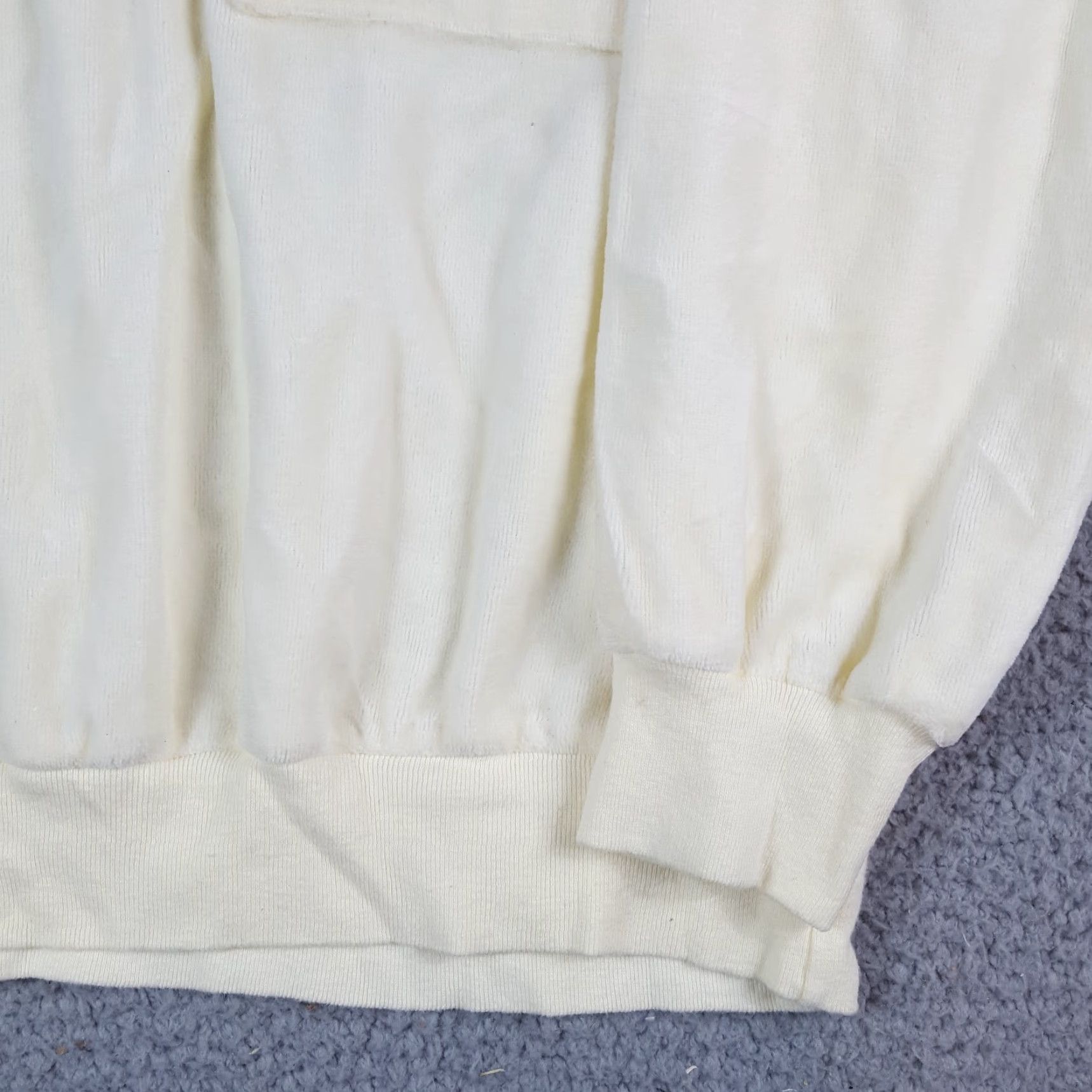 CLOT VINTAGE Land 'n Sea Sweatshirt Crewneck Women’s Size S Yellow 90s Terry Pocket Pullover Size S / US 4 / IT 40 - 4 Thumbnail