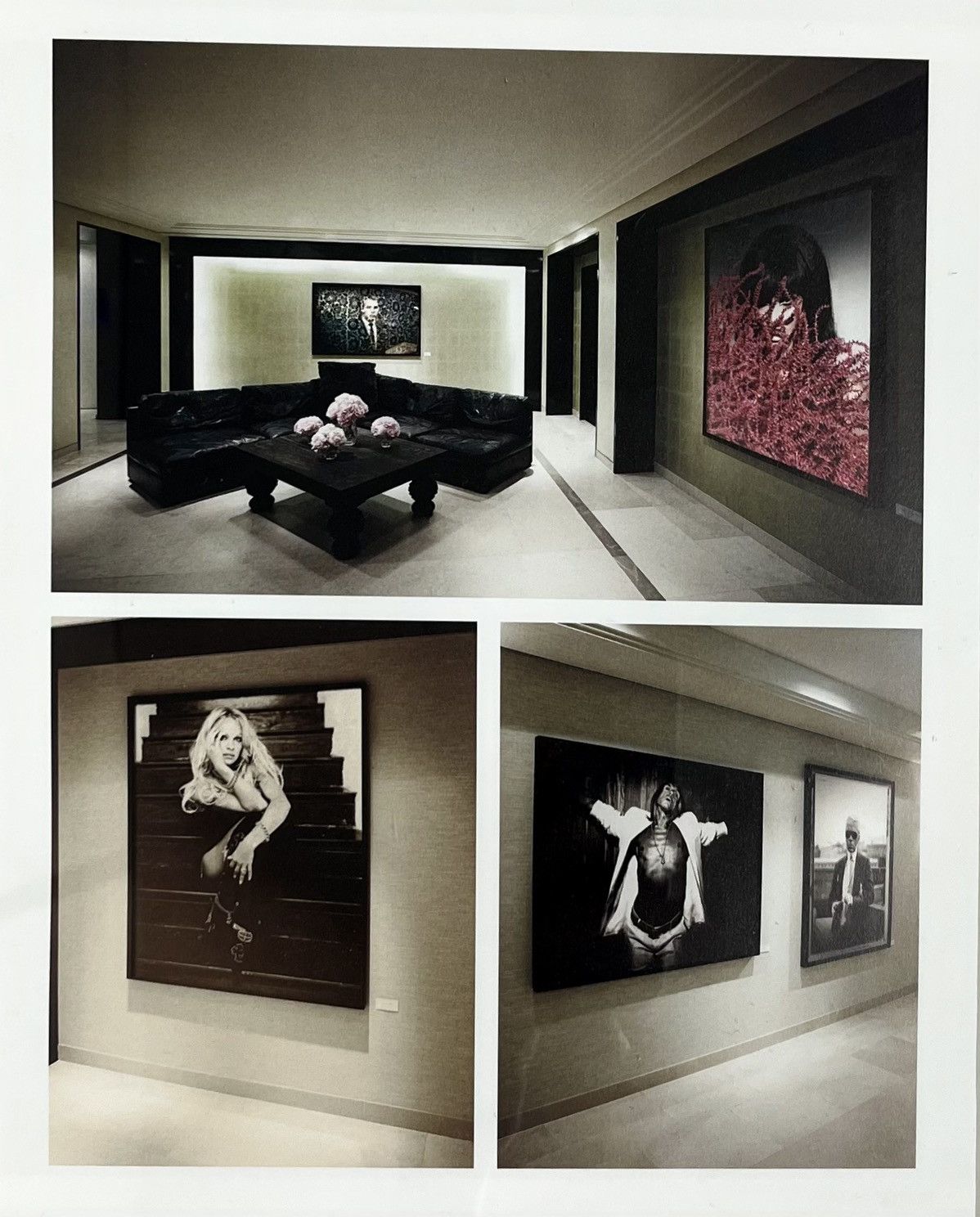 Chrome Hearts × Vintage Chrome Hearts close up Framed poster 8x11 magazine cutout Size ONE SIZE - 2 Thumbnail
