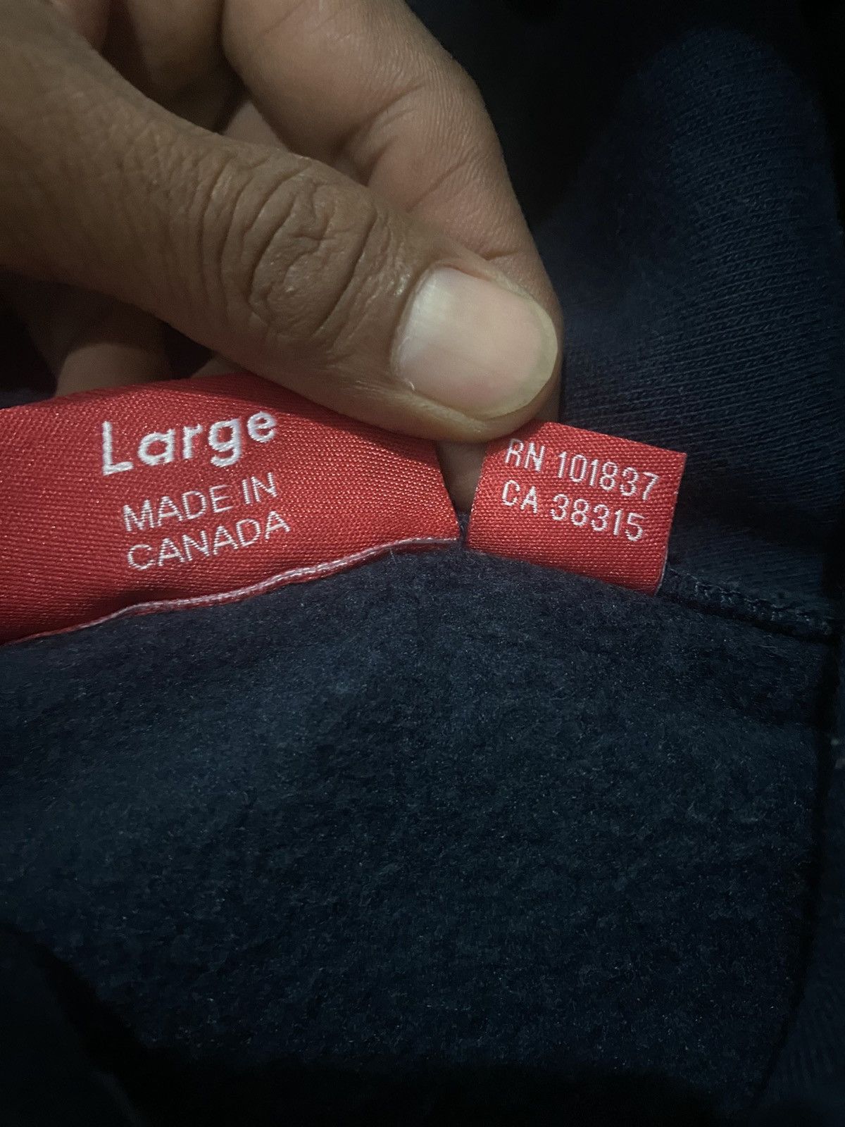 Supreme Supreme cord collegiate hoodie Size US L / EU 52-54 / 3 - 6 Thumbnail