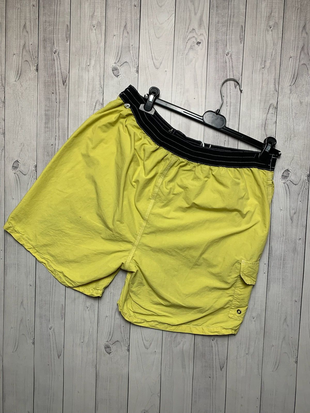 Vintage Vintage polo Ralph Lauren shorts size XL big logo yellow Size US 36 / EU 52 - 4 Thumbnail