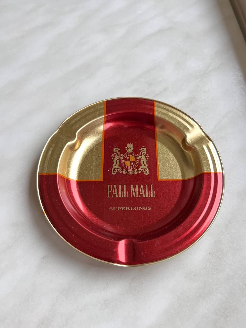 Marlboro × Vintage 1990 Vintage Pall Mall Metal Ashtray Retro Rare Size ONE SIZE - 3 Thumbnail