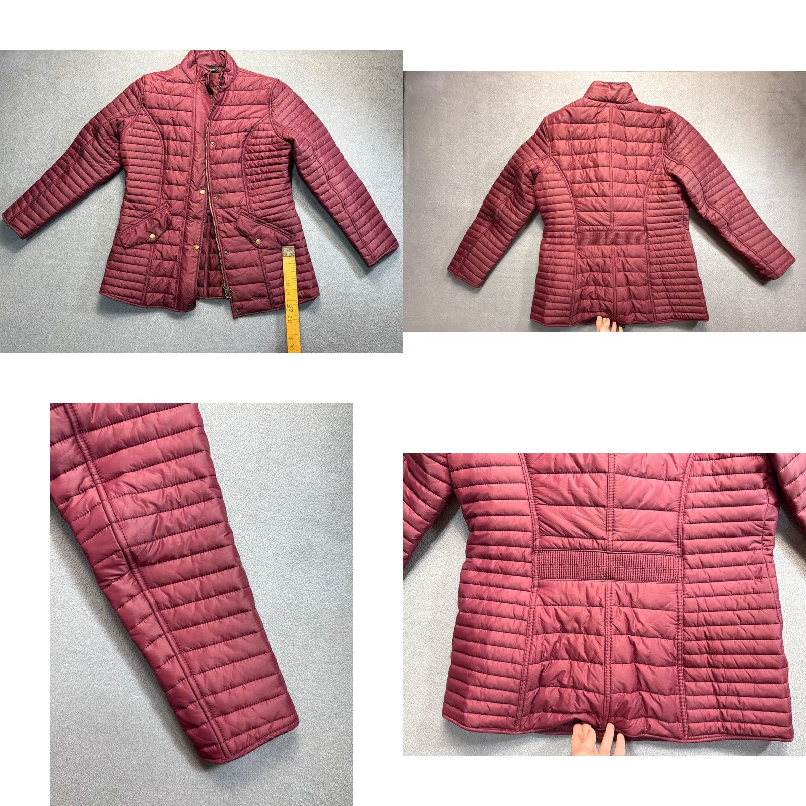 Barbour Barbour Crossrail Quilt Burgundy Jacket Womens UK 16 Red Quilted Jacket Womens UK 16 Barbour Crossrail Quilt Burgundy Jacket Womens UK 16 Size XXL / US 16-18 / IT 52-54 - 10 Thumbnail