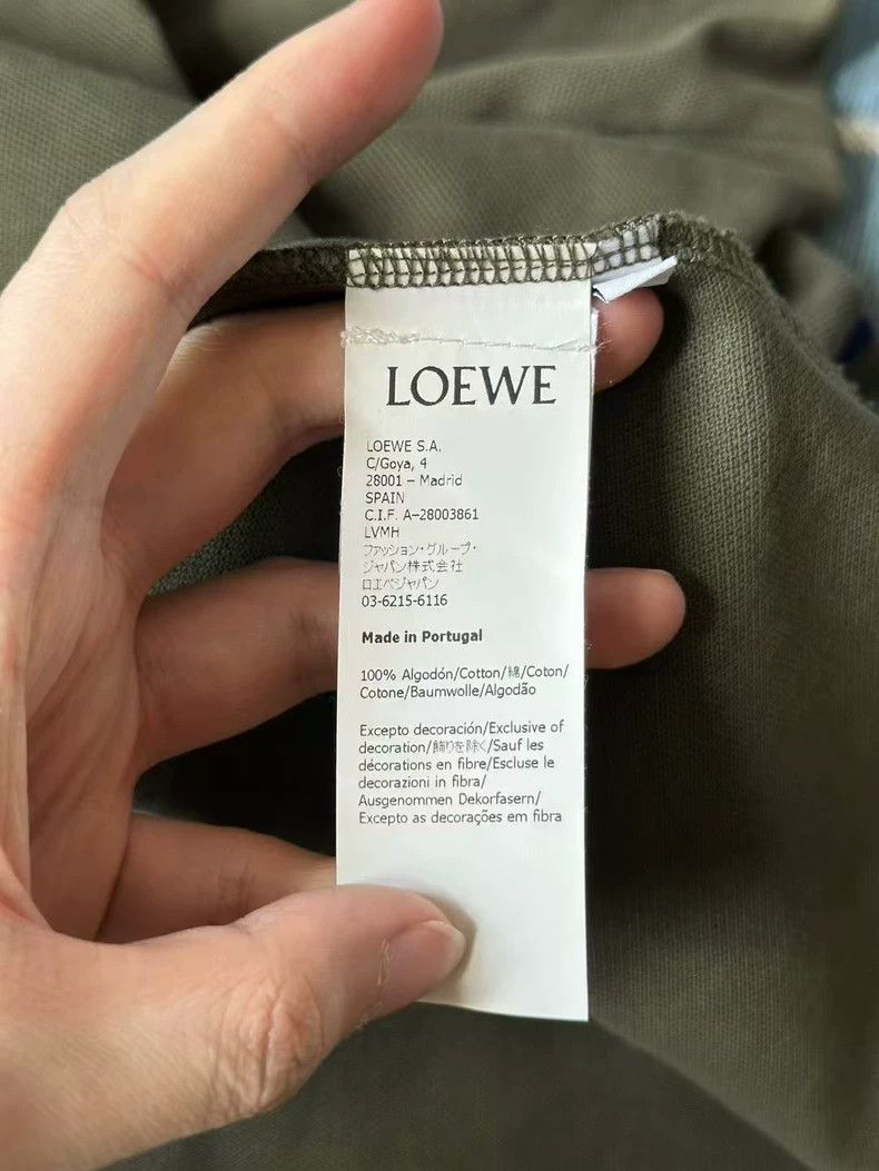 Loewe loewe Green short sleeves 2505-Nextarrow Size US XL / EU 56 / 4 - 3 Thumbnail