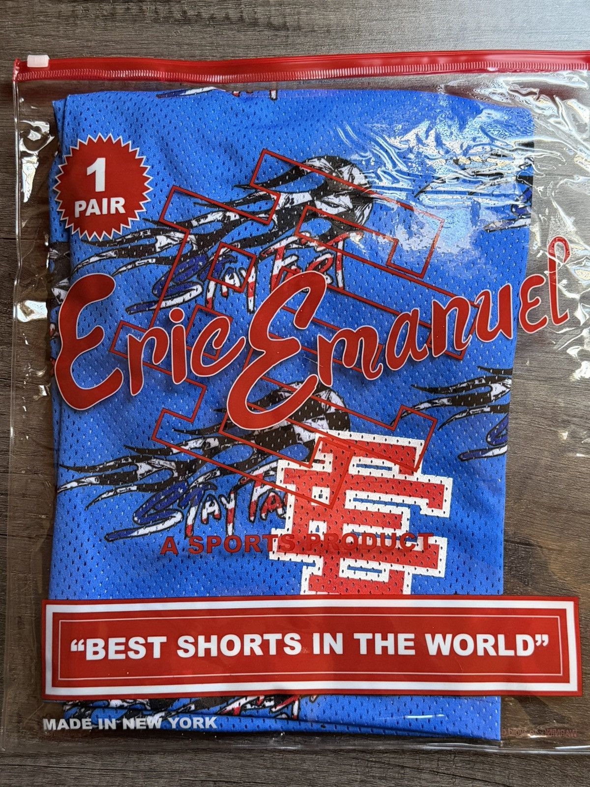 Eric Emanuel Eric Emanuel X Matty Boy Shorts Blue Size Medium Size US 32 / EU 48 - 4 Thumbnail