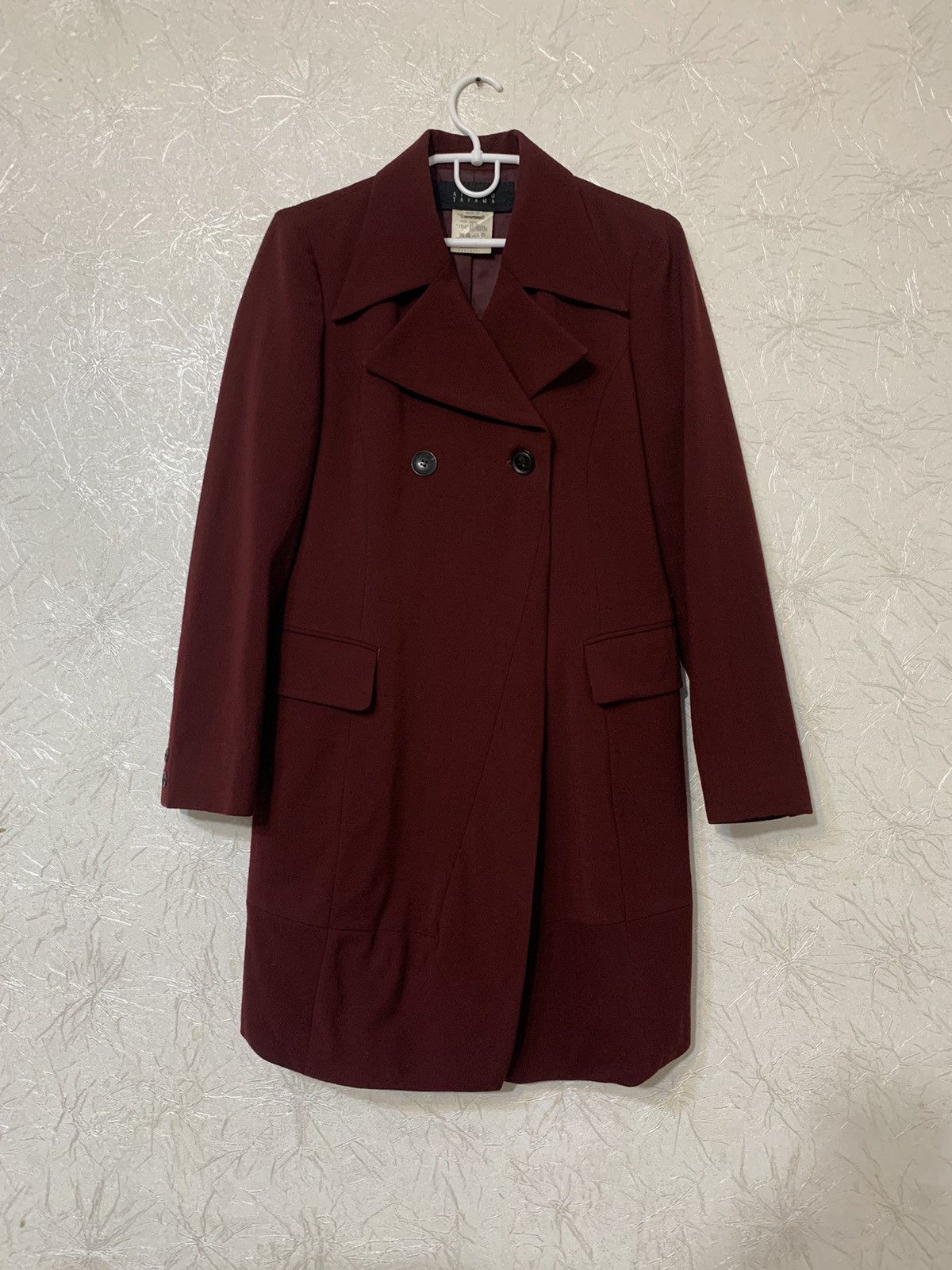 ATSURO TAYAMA × Japanese Brand × Vintage Atsuro Tayama Wool Long Blazer Jacket Made in Japan Size M / US 6-8 / IT 42-44 - 1 Thumbnail