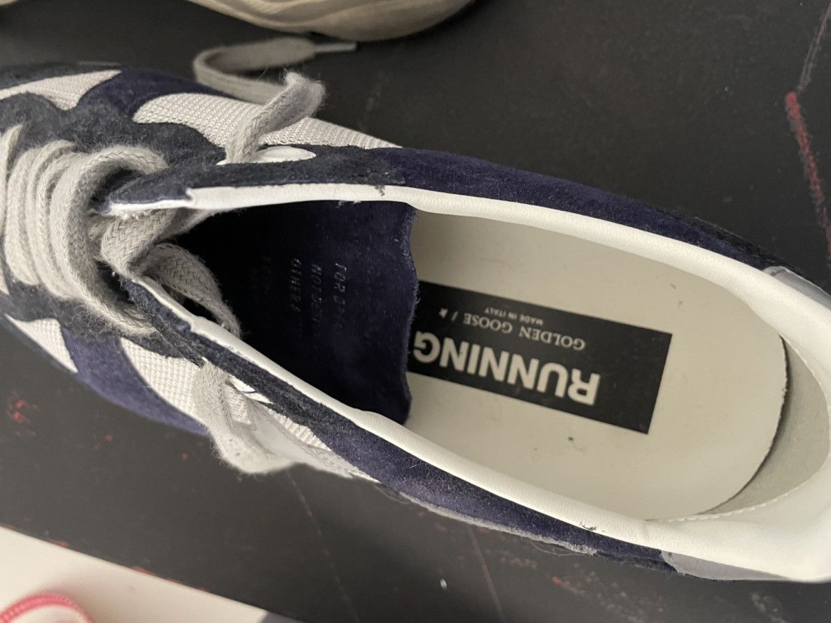 Golden Goose Golden Goose RUNNING SOLE GAMBETTI SPEZZATI EDGE AROUND 42 Size US 9.5 / EU 42-43 - 5 Thumbnail