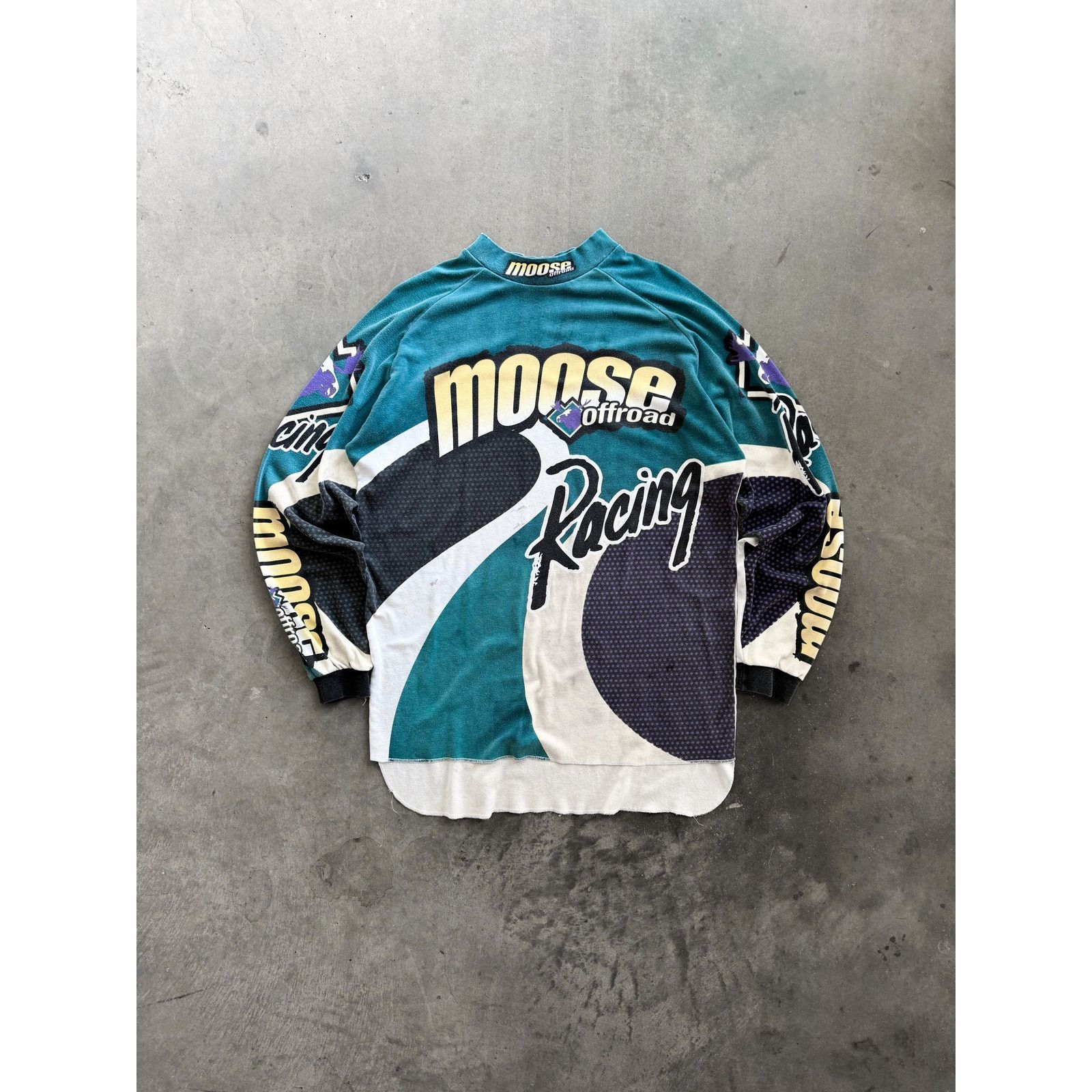 Vintage 1990s Moose Racing Motocross Jersey Size XL Size XL / US 12-14 / IT 48-50 - 1 Thumbnail