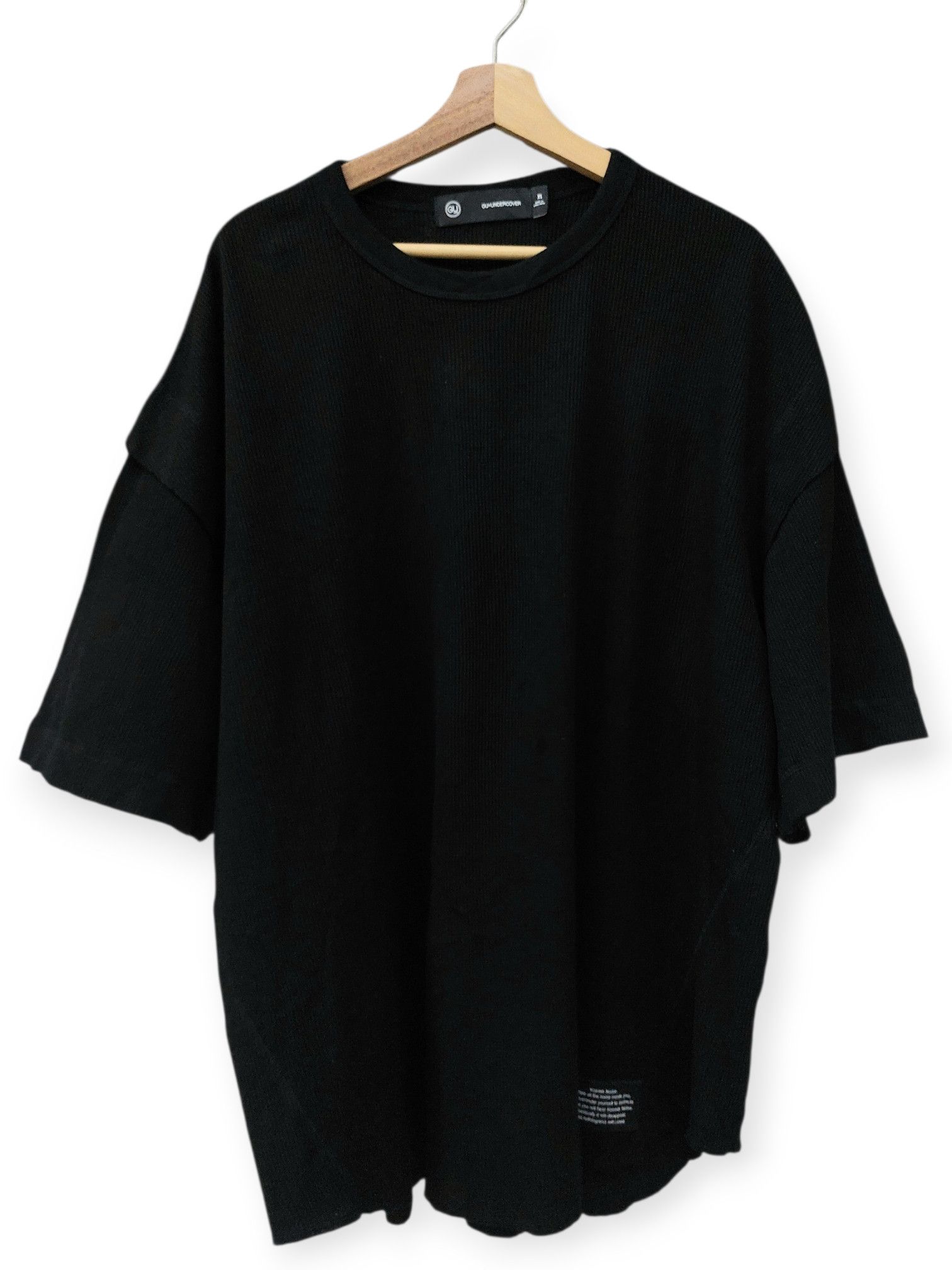 Undercover GU x Undercover Kosmik Noise Waffle Knit Techwear Tee Size US XL / EU 56 / 4 - 1 Thumbnail