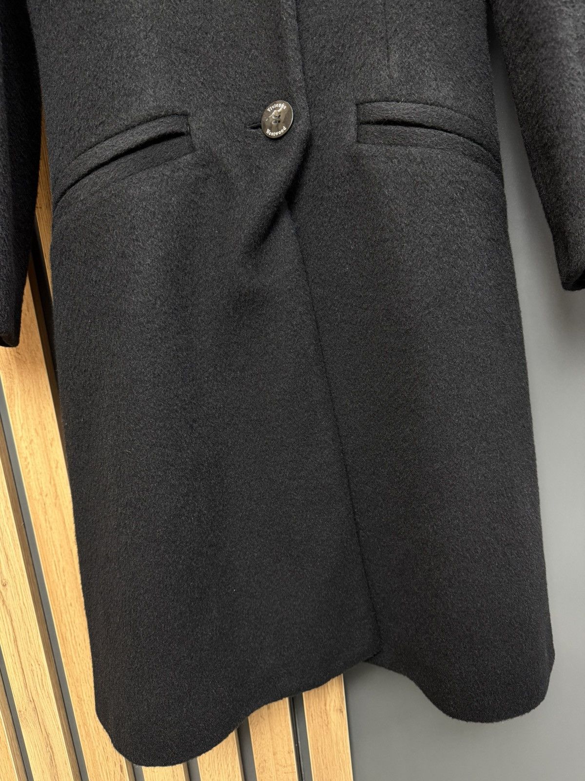 Vivienne Westwood Vivienne Westwood Red Label Black Wool Mohair Coat Size 46 Size M / US 6-8 / IT 42-44 - 9 Thumbnail