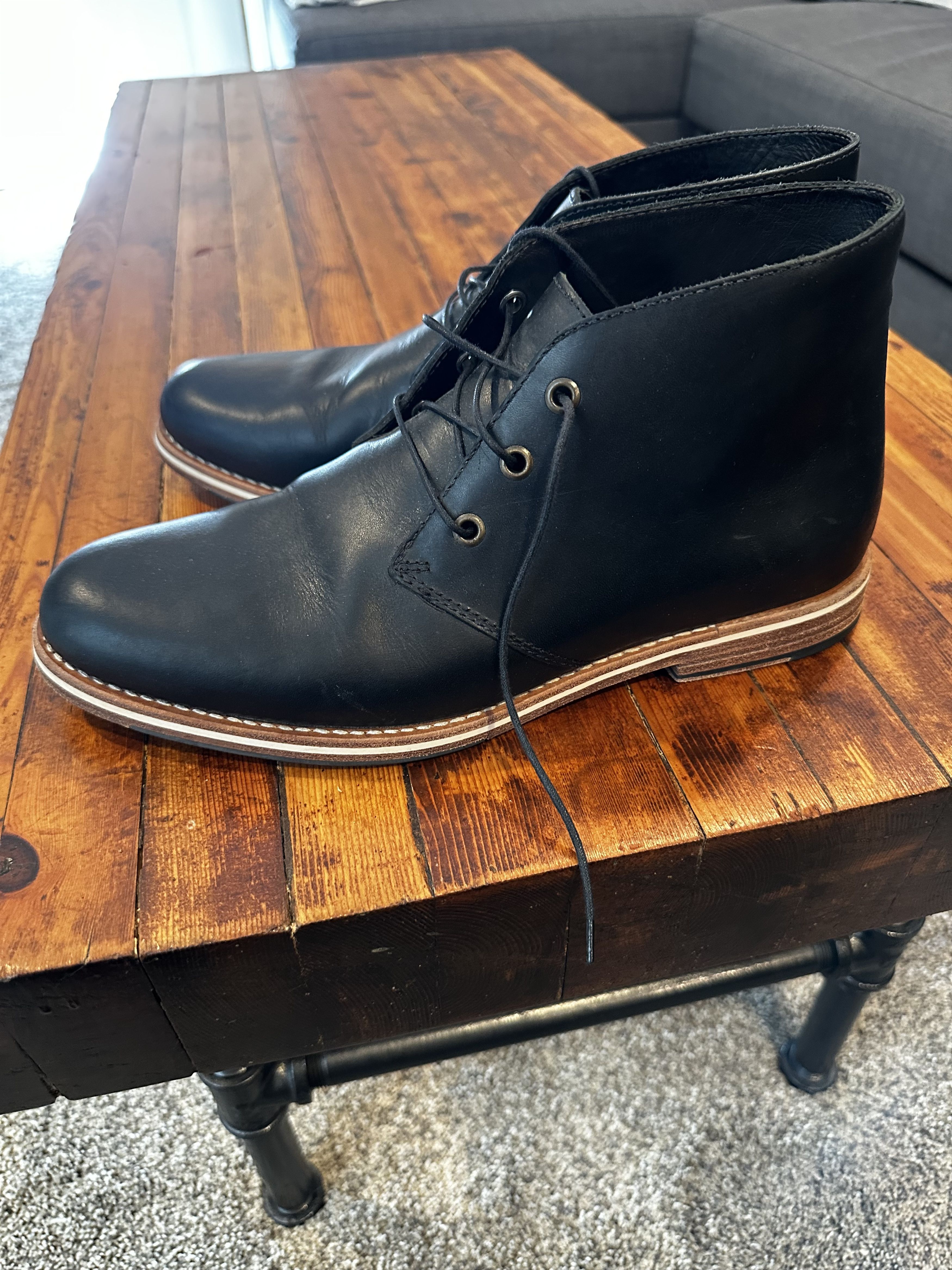 HELM Declan Chukka Boot in Black Size US 8.5 / EU 41-42 - 5 Thumbnail