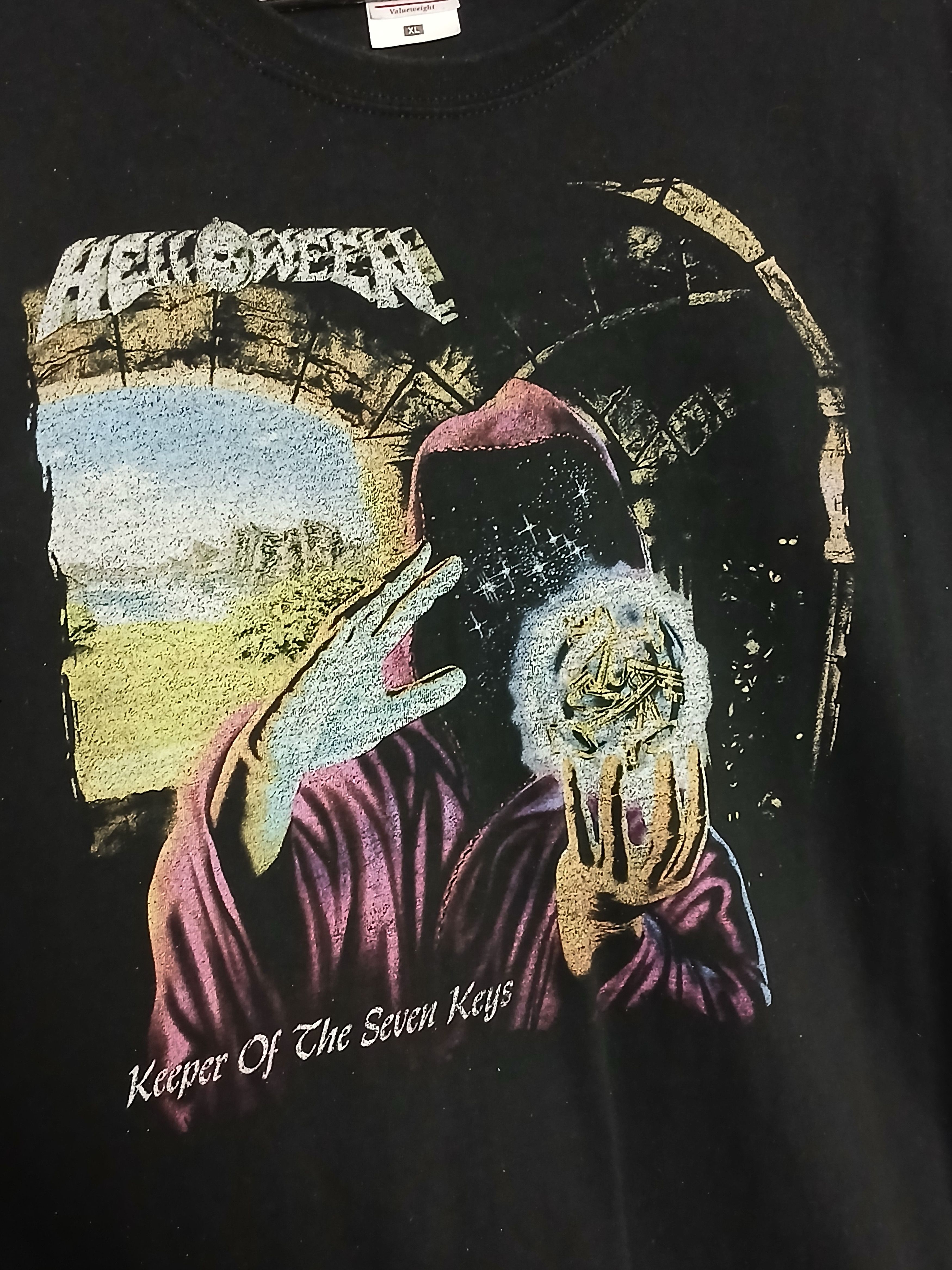 Band Tees × Vintage Helloween Keeper Of The Seven Keys Tank Top T-Shirt Size US XL / EU 56 / 4 - 3 Thumbnail