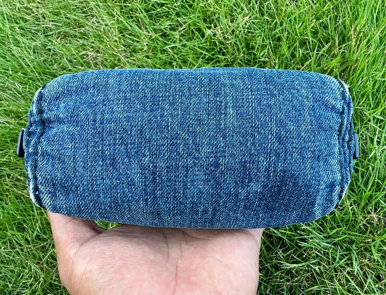 Prada Authentic Prada Denim Cosmetic Pouch Size ONE SIZE - 3 Thumbnail