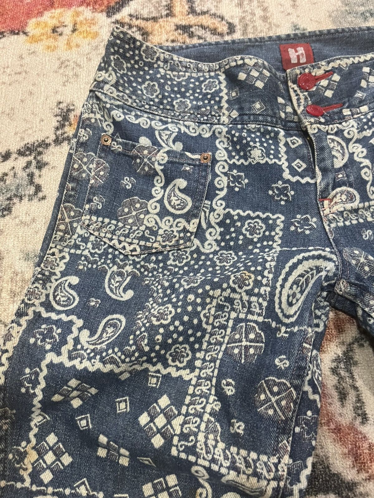 Hysteric Glamour Vintage 90s parsley patchwork printed Size 30" / US 8 / IT 44 - 3 Thumbnail