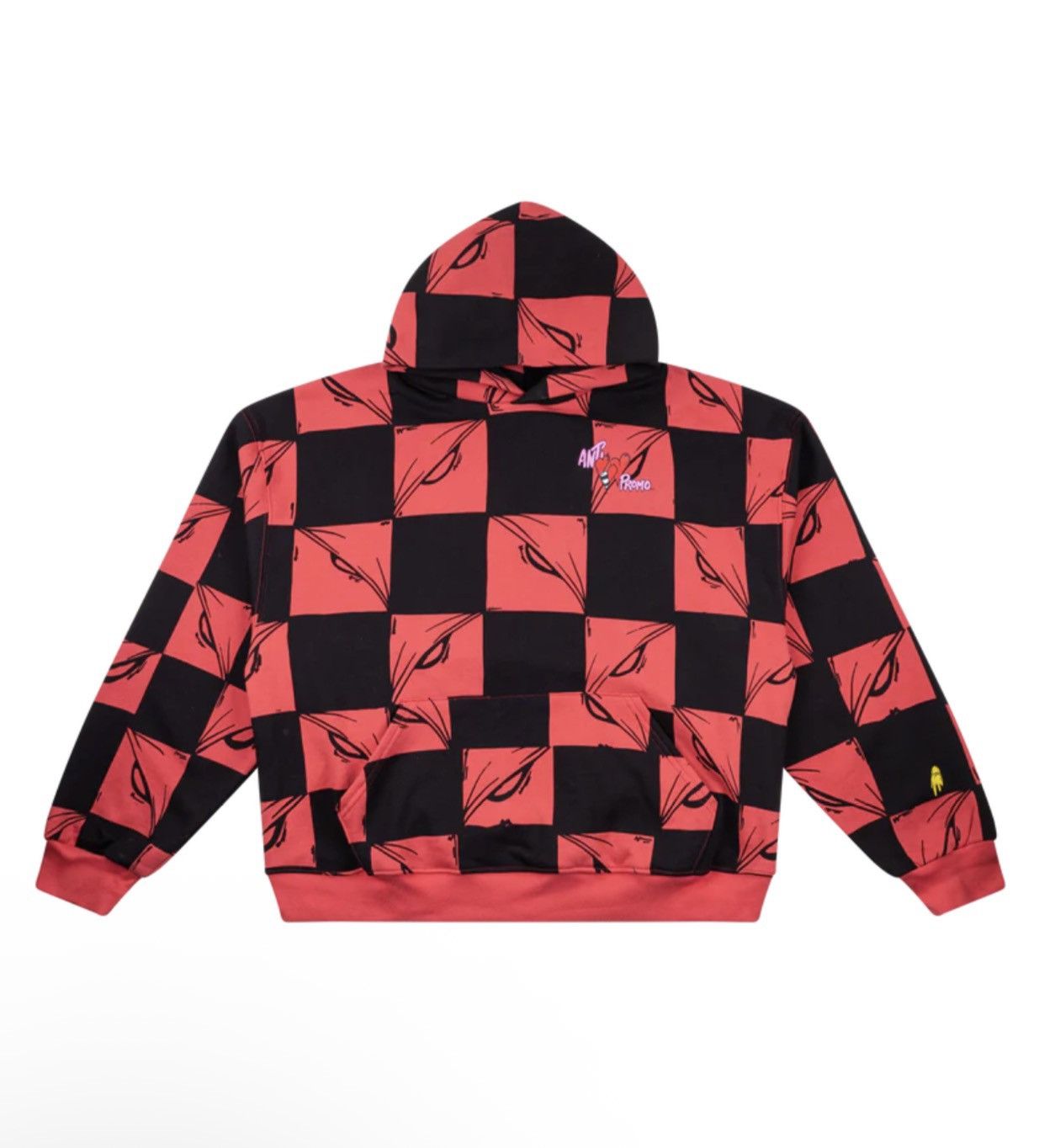 Chrome Hearts Red Matty Boy Anti Promo 99 Eyez Hoodie Size US S / EU 44-46 / 1 - 1 Thumbnail