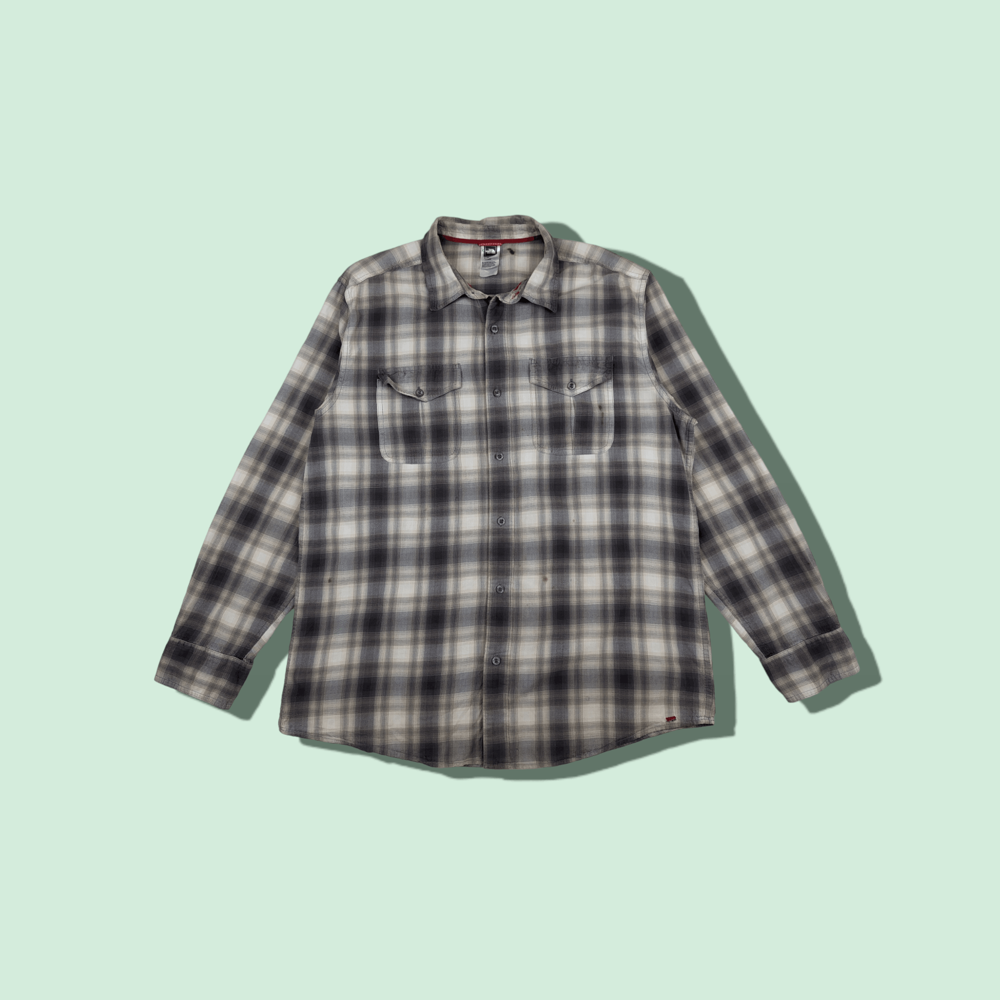 The North Face THE NORTH FACE Check Button Up Shirt Flannel Outdoor Hiking Size US XL / EU 56 / 4 - 1 Thumbnail