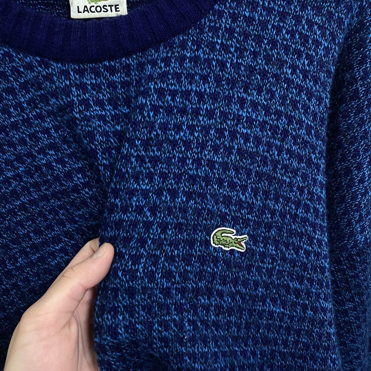 Lacoste Vintage Lacoste Sweater Wool Knit 90s Size US L / EU 52-54 / 3 - 5 Thumbnail