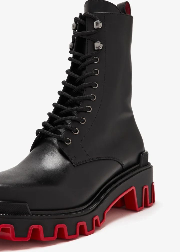 Christian Louboutin o1bcso1str0326 Boots in Black Size US 12 / EU 45 - 2 Thumbnail