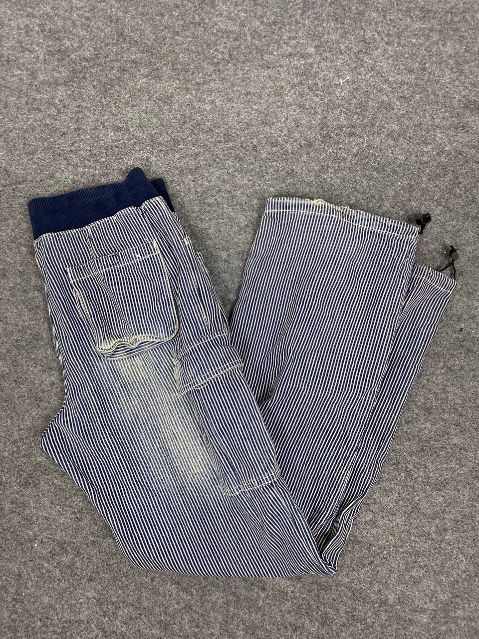 Japanese Brand vintage japanese brands jogger pants hickory striped Size US 32 / EU 48 - 2 Thumbnail