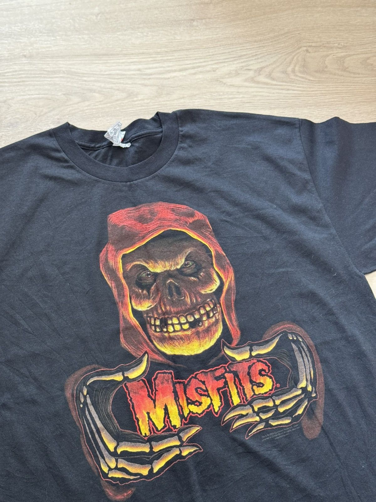 Band Tees Vintage 00’s 2003 Misfits Rock Band T-Shirt Size US XL / EU 56 / 4 - 2 Thumbnail