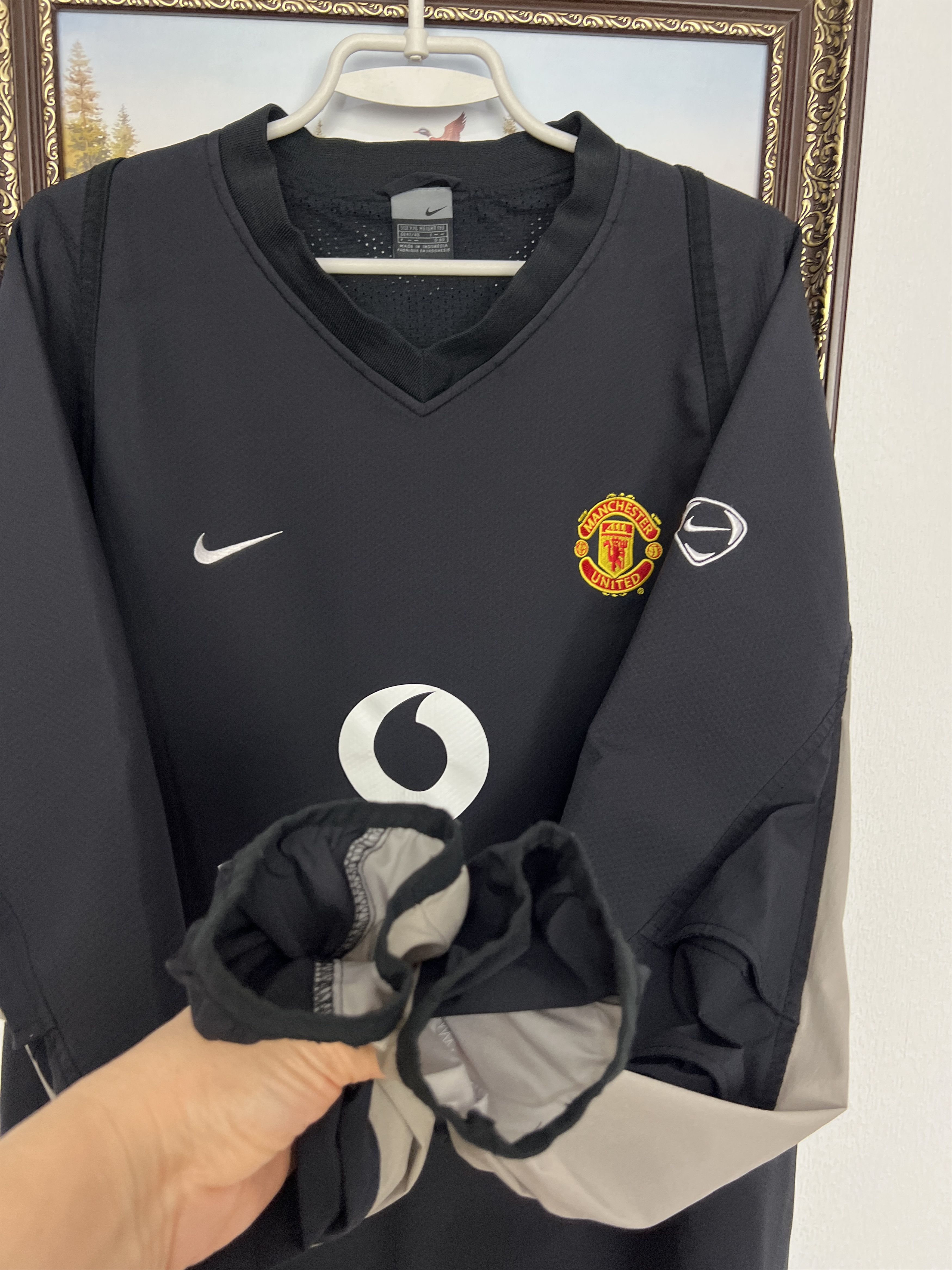 Nike Manchester United Vodafone Train Jacket Track Top Sweatshirt Size US XXL / EU 58 / 5 - 5 Thumbnail