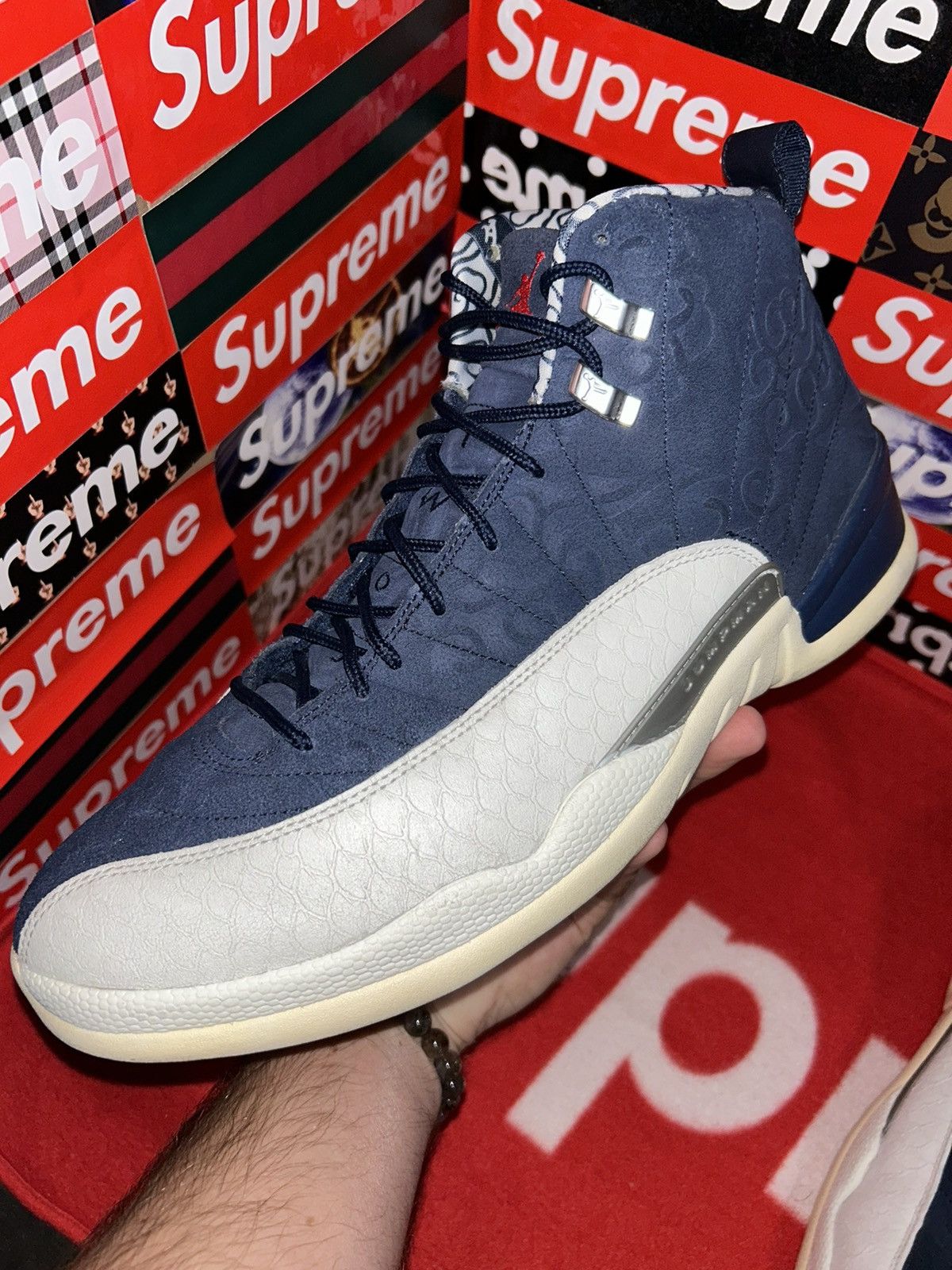 Jordan Brand Jordan 12 Retro International Flight BV8016-445 size 13 Size US 13 / EU 46 - 8 Thumbnail