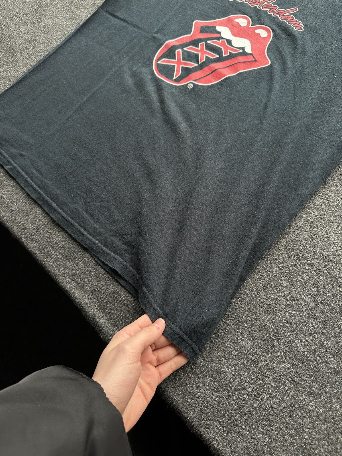 Band Tees AMSTERDAM XXX🚨The Rolling Stones t-shirt fadec boxy band Size US M / EU 48-50 / 2 - 7 Thumbnail