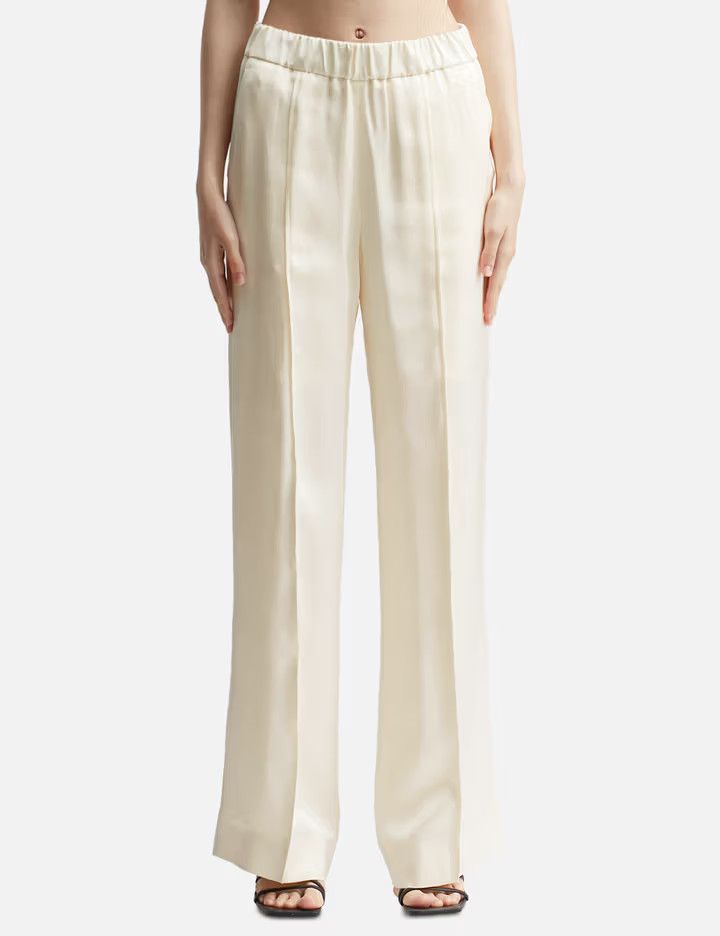 Jil Sander o1y1025 Sweatpant in Ivory Size 28" / US 6 / IT 42 - 1 Thumbnail