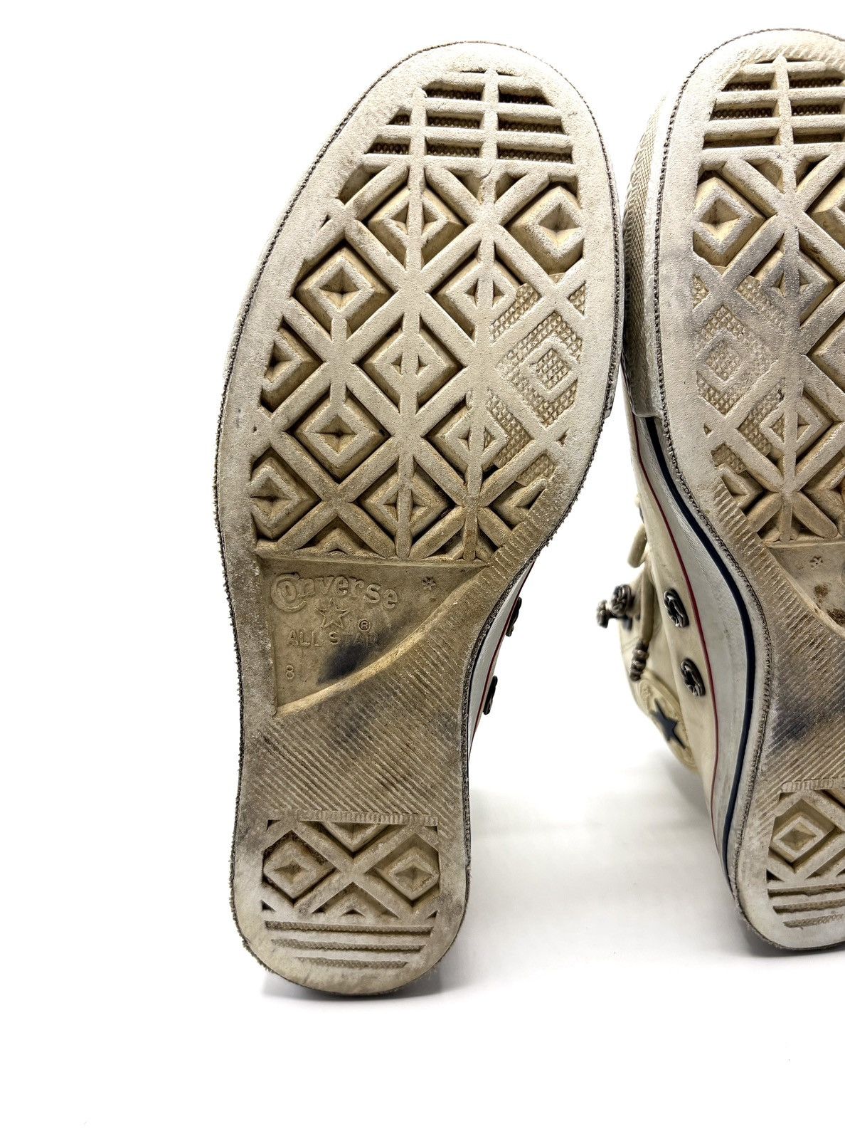 A&G Rock A&G .925 Silver Converse All Star Cross Patch Sneakers Size US 8 / EU 41 - 6 Thumbnail