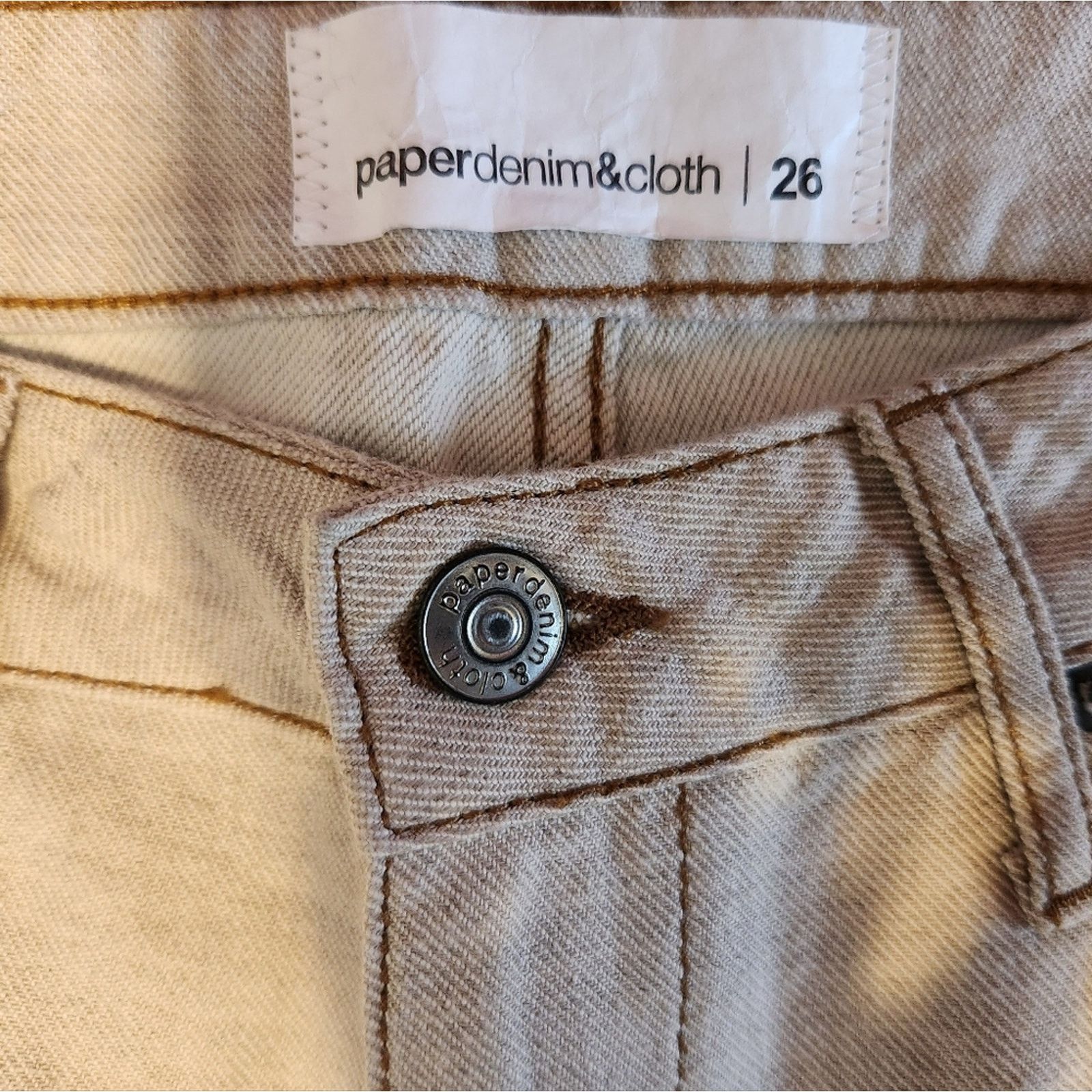 Paper Denim & Cloth Paper denim &Cloth slouch crop linen and cotton jean NWT 26 Size 26" / US 2 / IT 38 - 7 Thumbnail