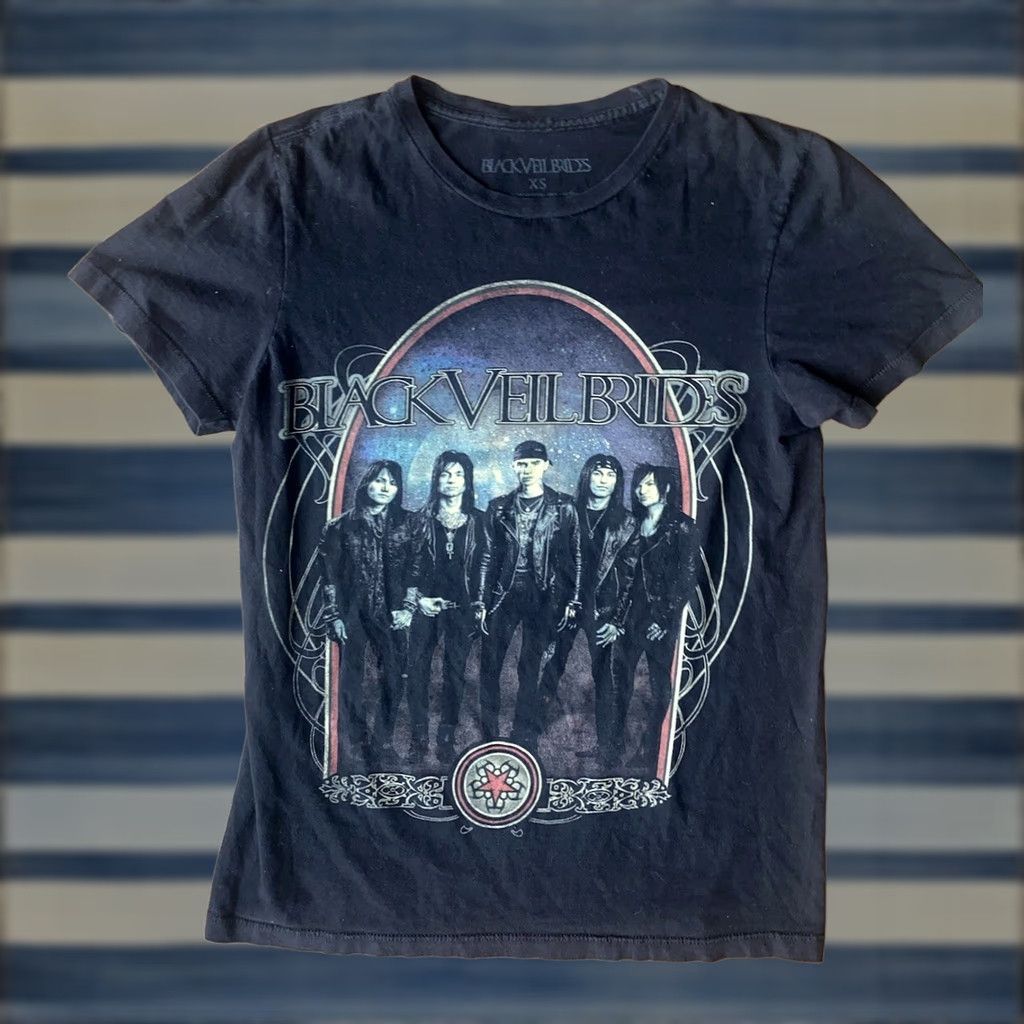 Vintage VINTAGE? (No). BLACK VEIL BRIDES Band Tour T-Shirt XS Black Graphic Size US XS / EU 42 / 0 - 1 Thumbnail