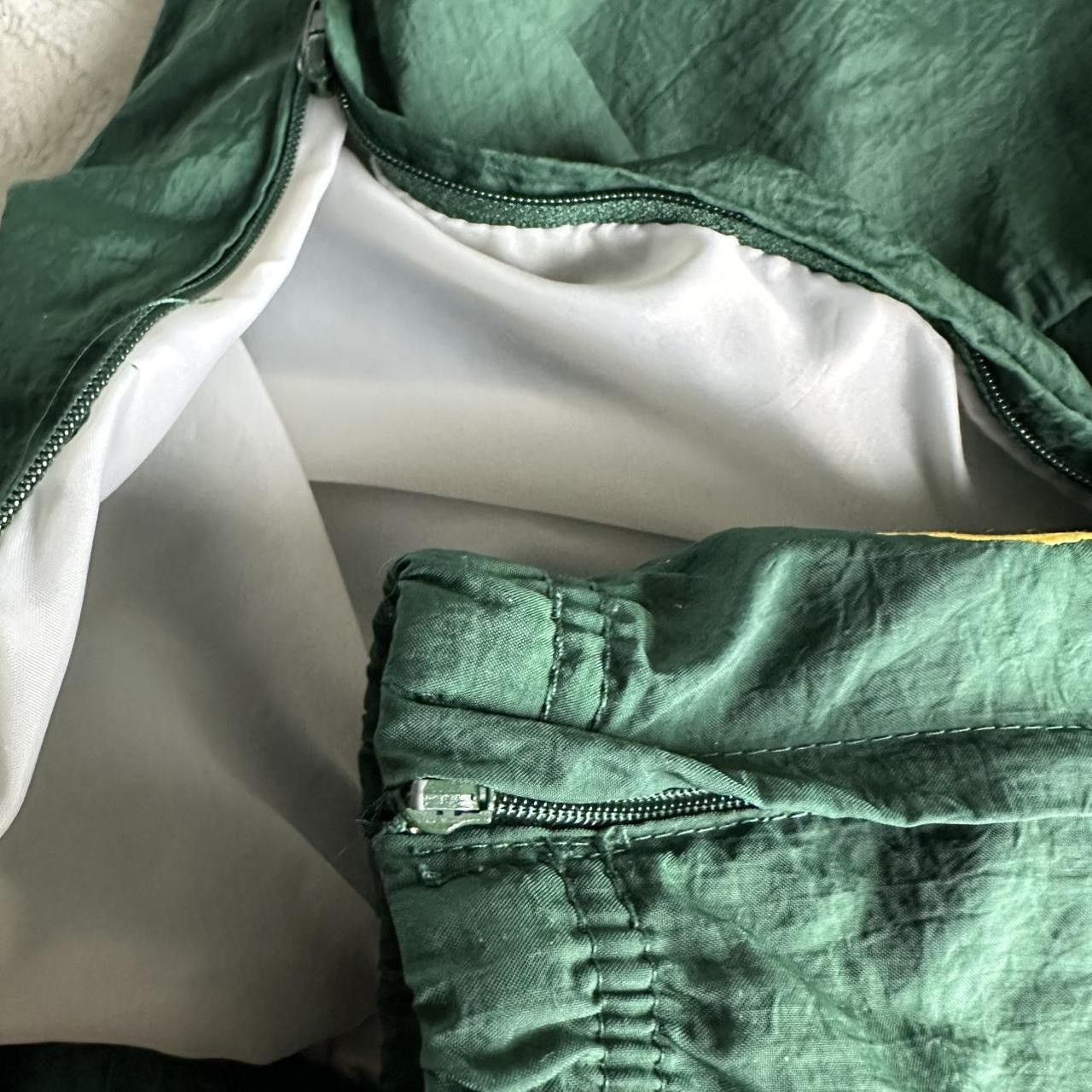 Reebok Vintage Green Bay Packers Pants Mens XL 30x31 Nylon 90s READ Size US 30 / EU 46 - 8 Thumbnail