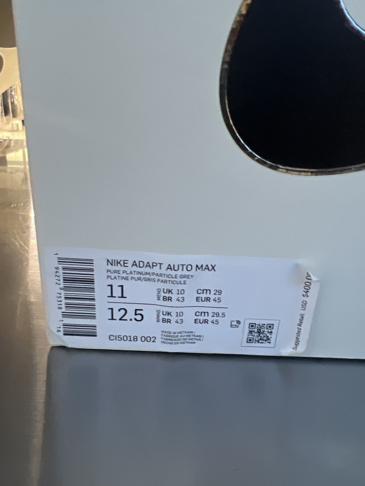 Nike Nike adapt auto max Sz 11 Size US 11 / EU 44 - 7 Thumbnail