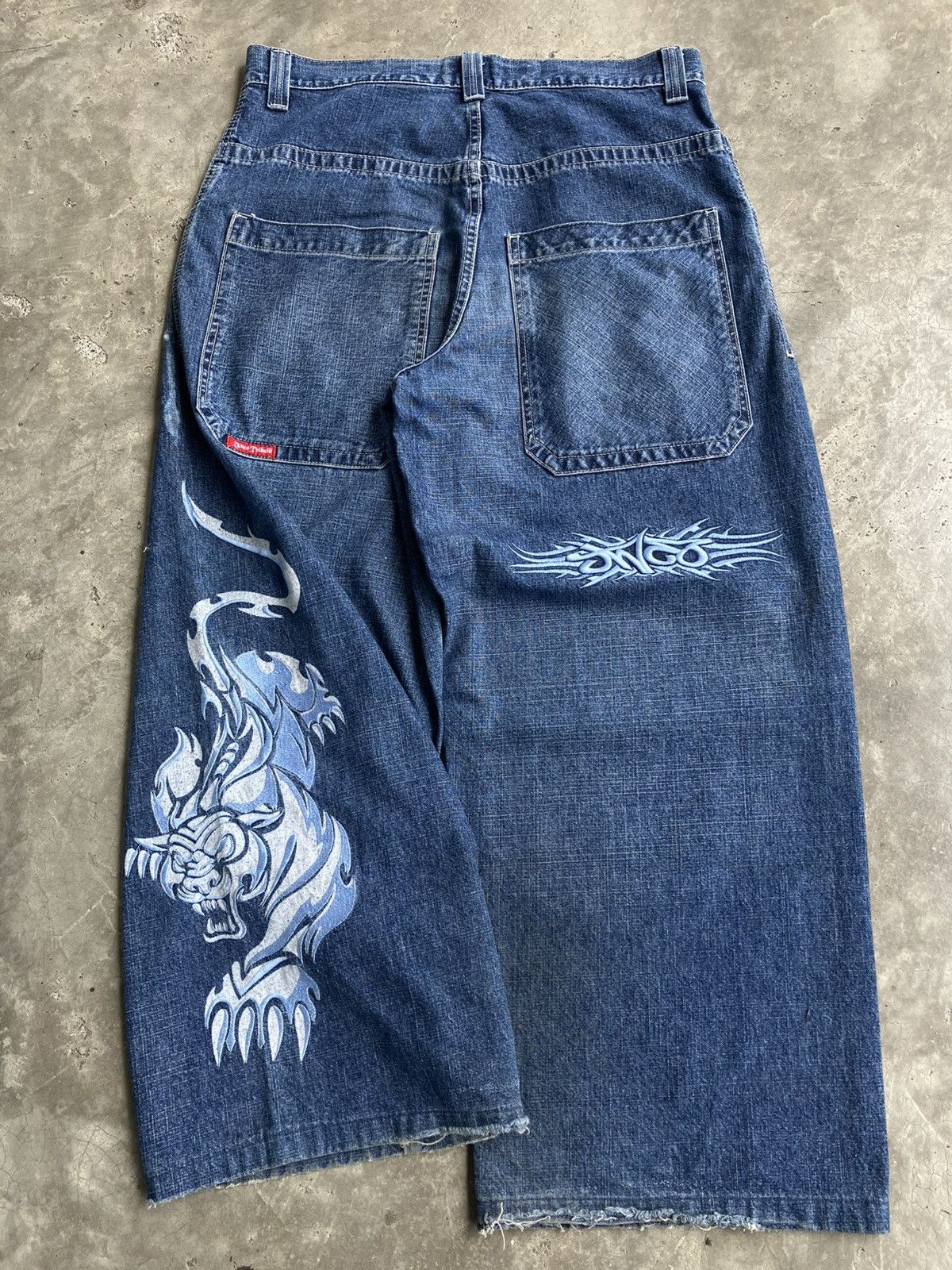 JNCO Vintage JNCO Jeans Tiger Size US 34 / EU 50 - 1 Thumbnail