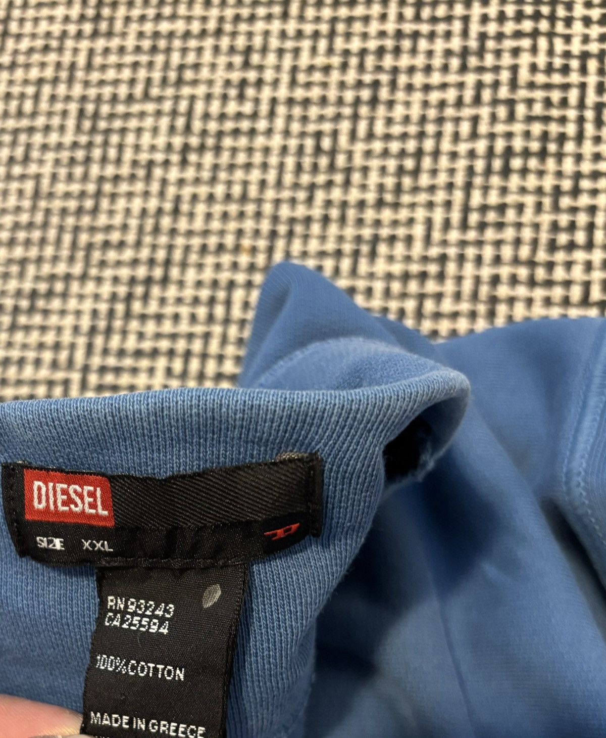 Diesel × Vintage Vintage Y2K diesel sweatshirt Size US XXL / EU 58 / 5 - 3 Thumbnail