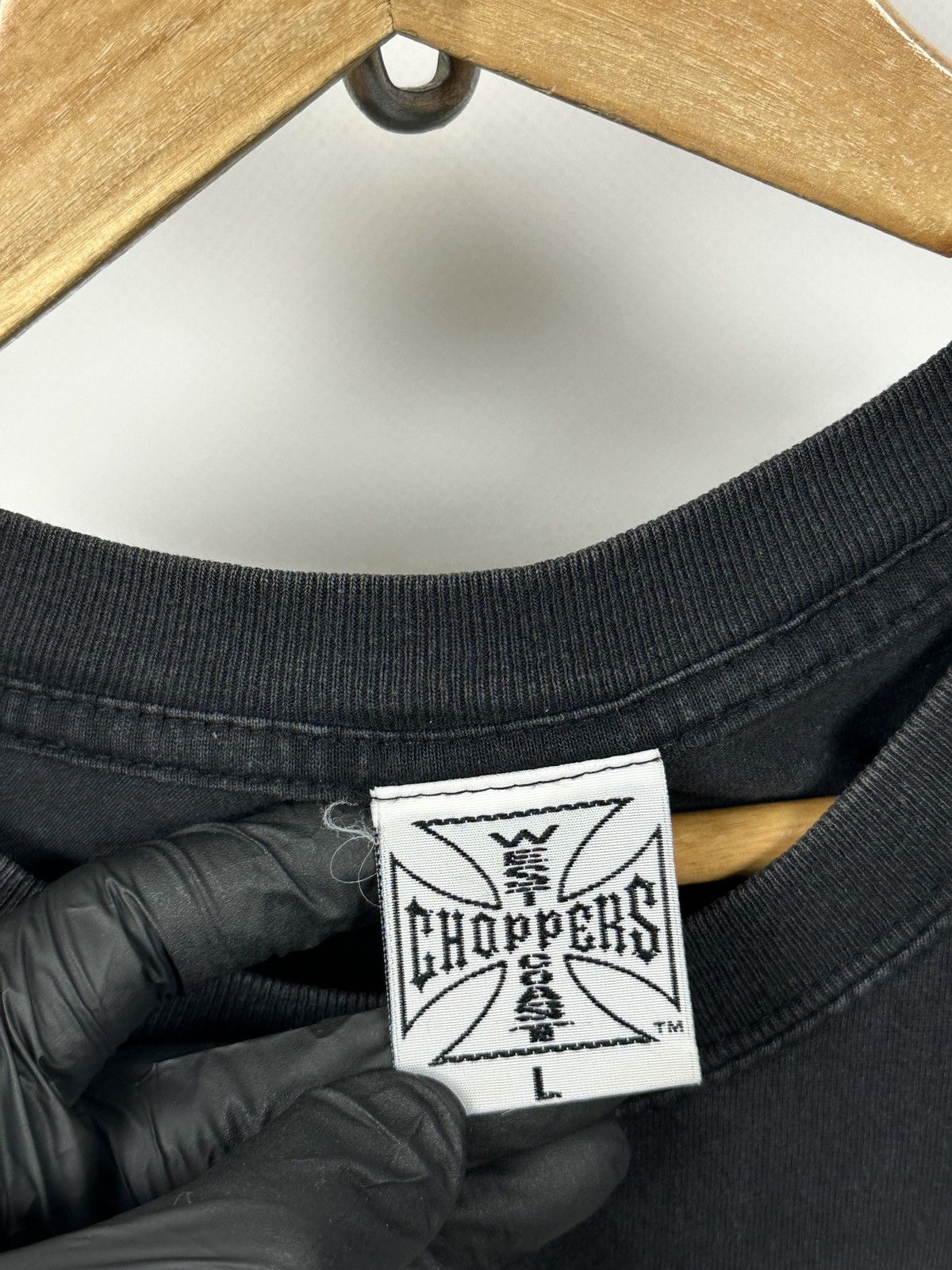 West Coast Choppers Vintage West Coast Choppers Black T-Shirt Paul Walker Size US L / EU 52-54 / 3 - 20 Thumbnail
