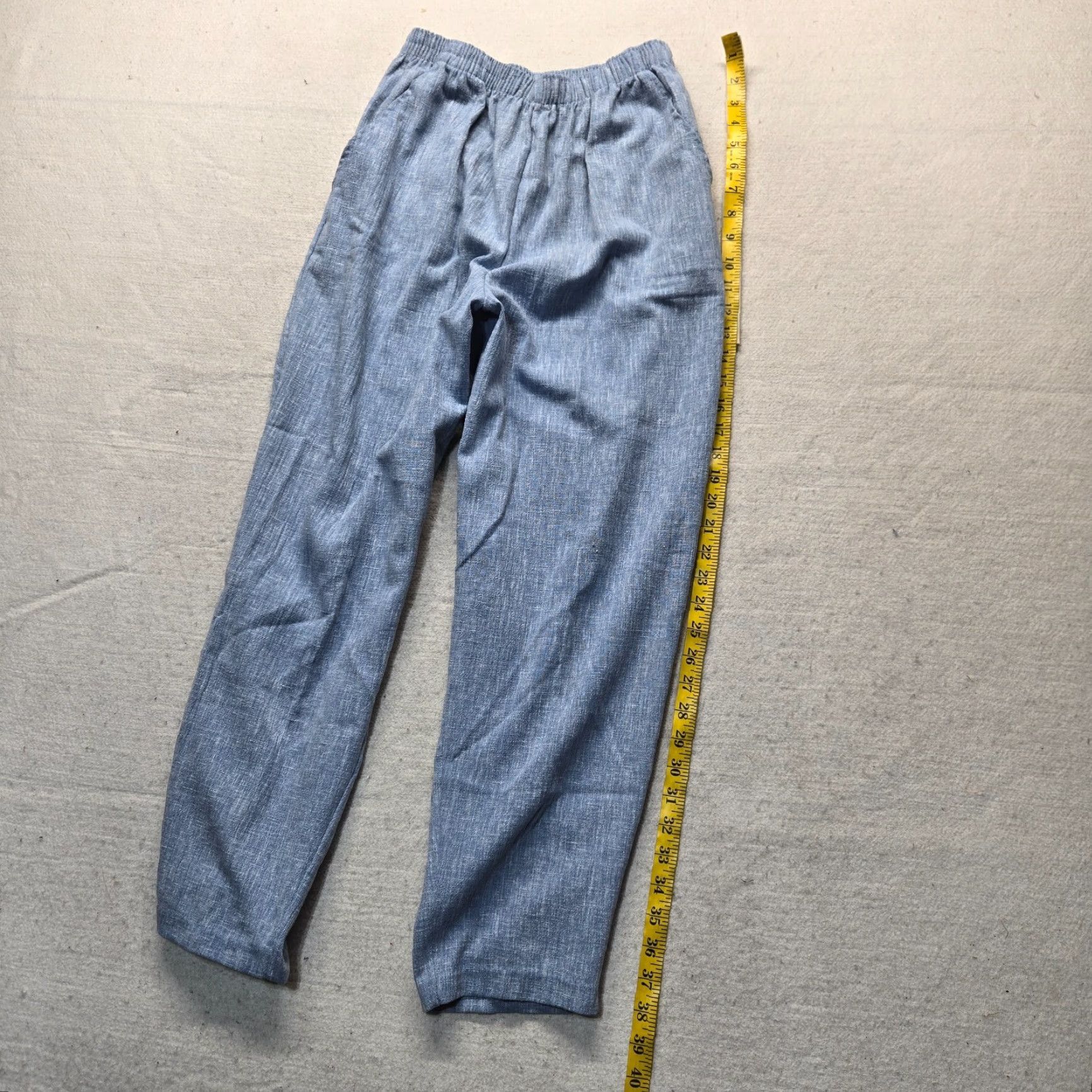Vintage VINTAGE Michael Lawrence Sweatpants Women's 12 Pants Blue Regular Straight 90s Womens Shirts? Size 36" / US 14 / IT 50 - 7 Thumbnail