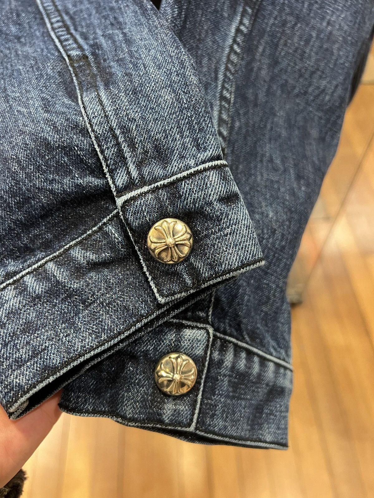 Chrome Hearts Chrome Hearts ‘Motorbreath’ Denim Jacket Size US XL / EU 56 / 4 - 2 Thumbnail