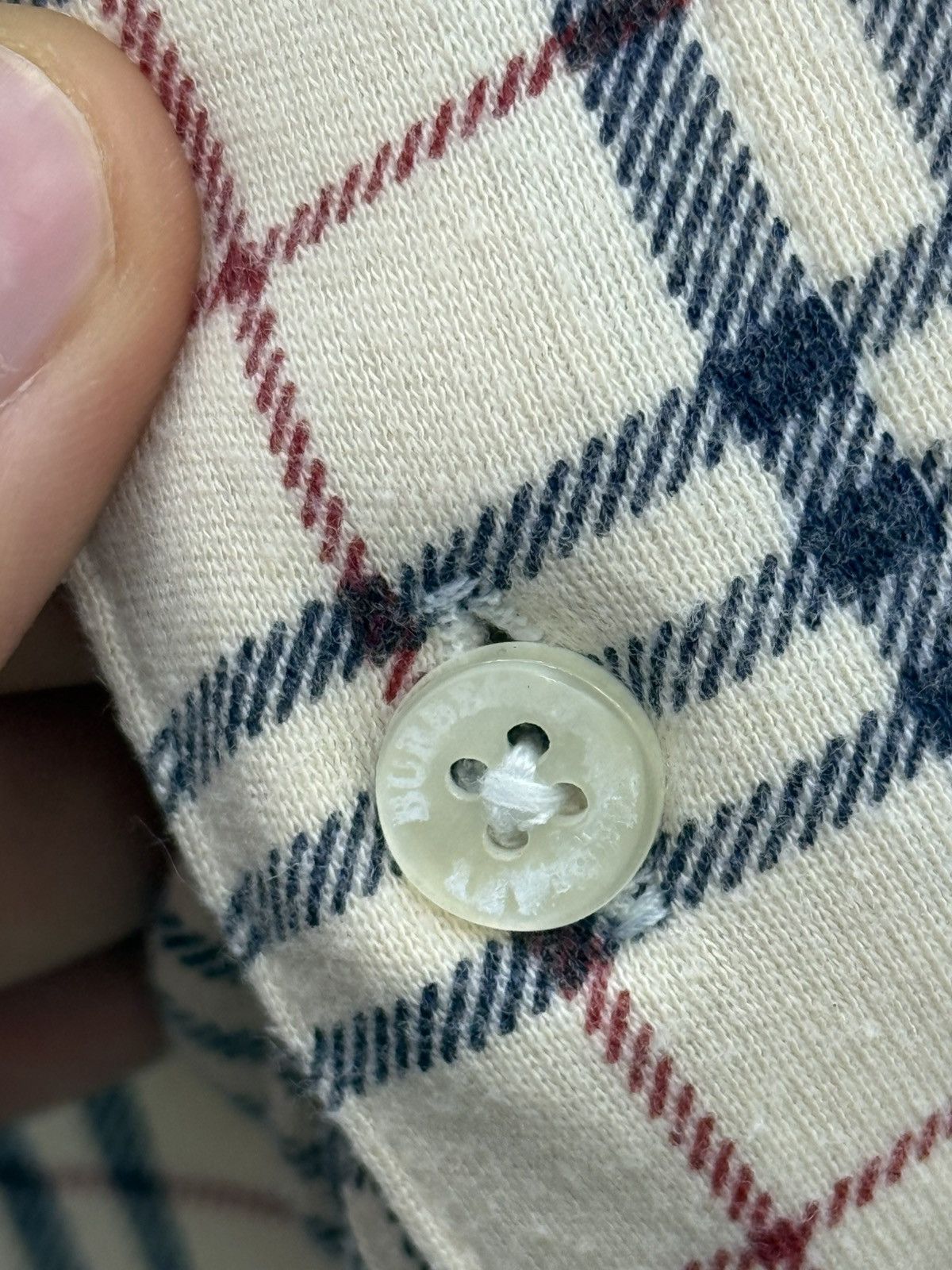 Burberry Burberry Nova Check Cotton Polo Size L / US 10 / IT 46 - 4 Thumbnail