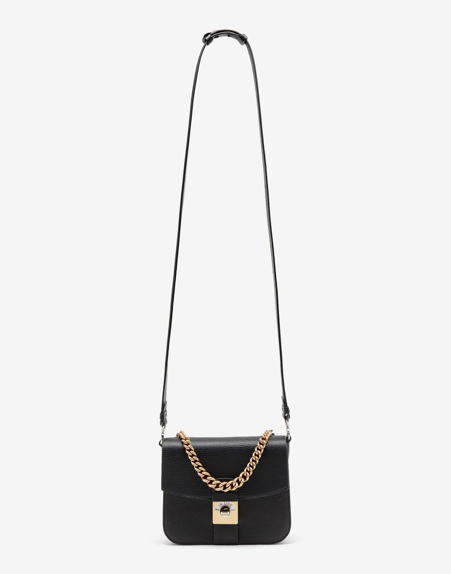 Maison Margiela oc11z0325 Size: OS / New Lock Small Double Flap Bag in Black Size ONE SIZE - 5 Thumbnail