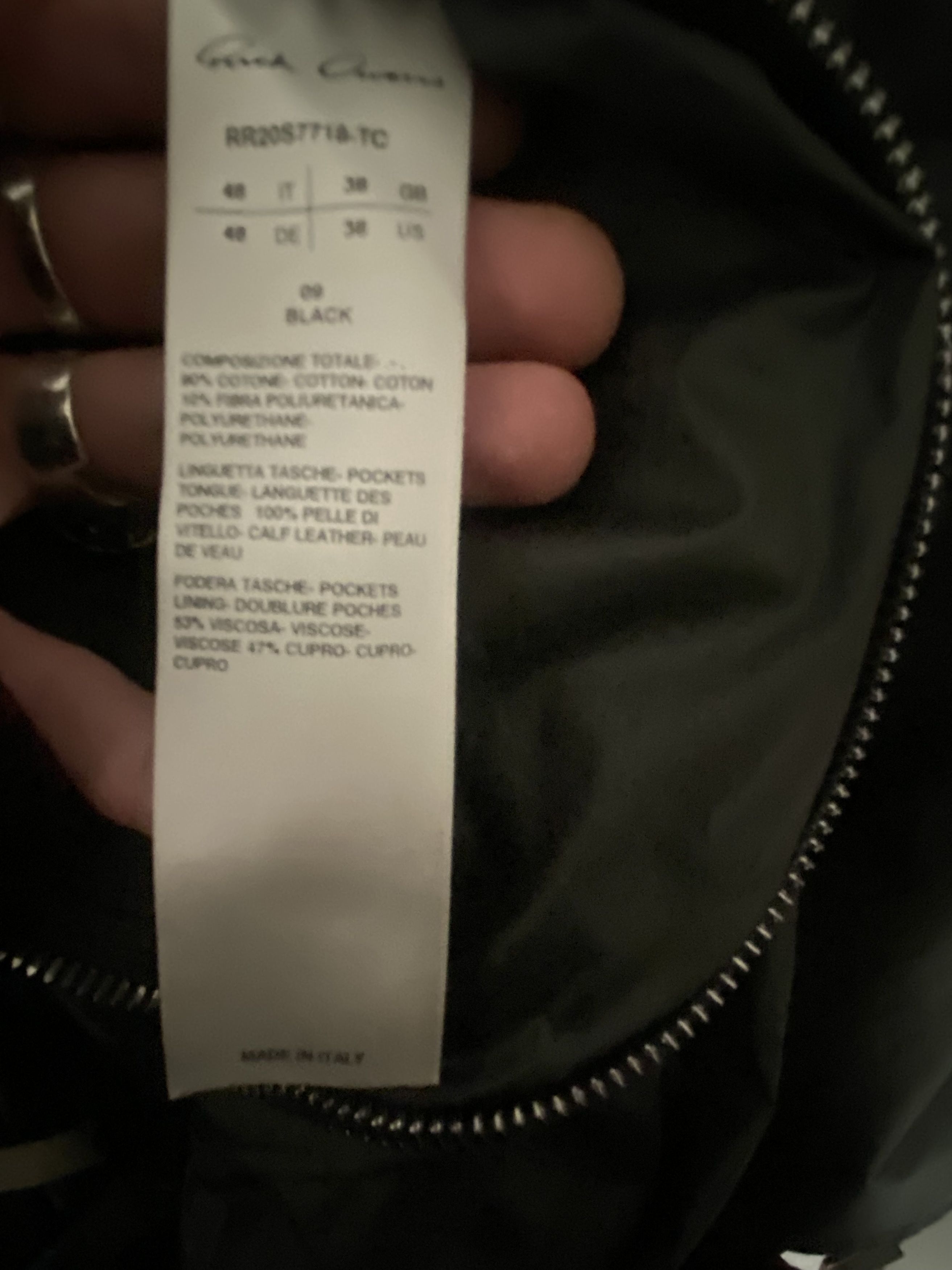 Rick Owens Tecuatl Waxed Cotton Bauhaus Jacket Size US M / EU 48-50 / 2 - 6 Thumbnail