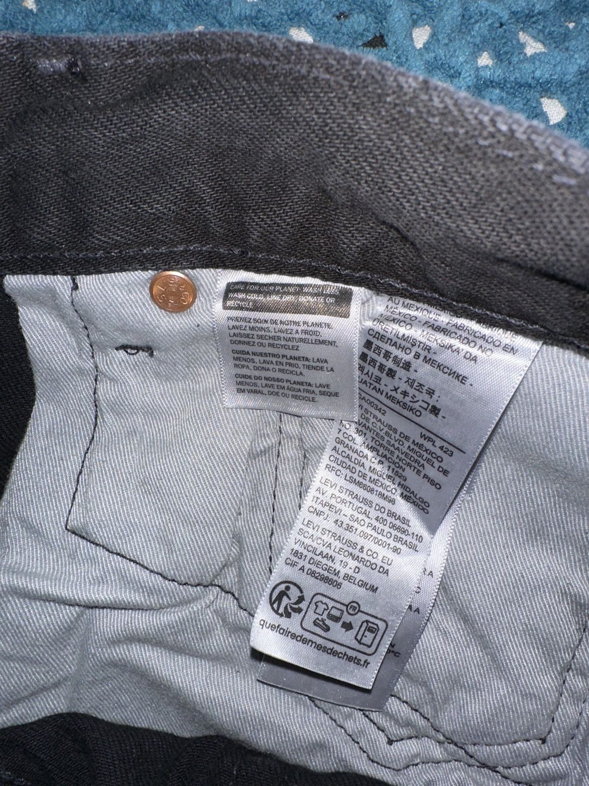 DENIM TEARS Denim tear black jeans Size US 32 / EU 48 - 5 Thumbnail