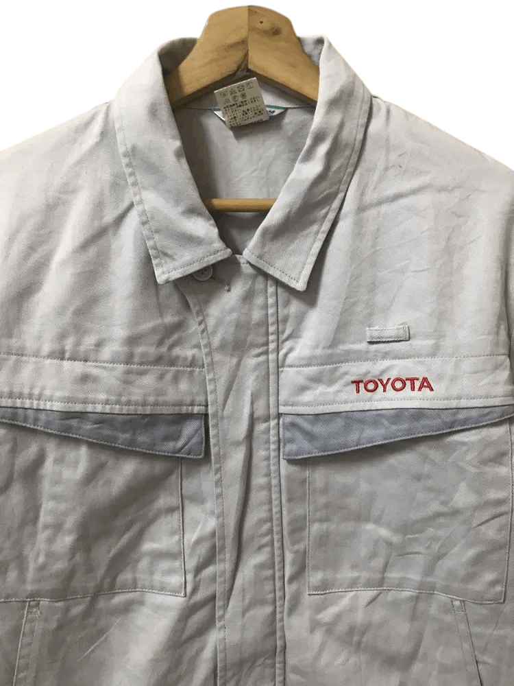 Japanese Brand Toyota Workwear Uniform Jackets Size US L / EU 52-54 / 3 - 4 Thumbnail