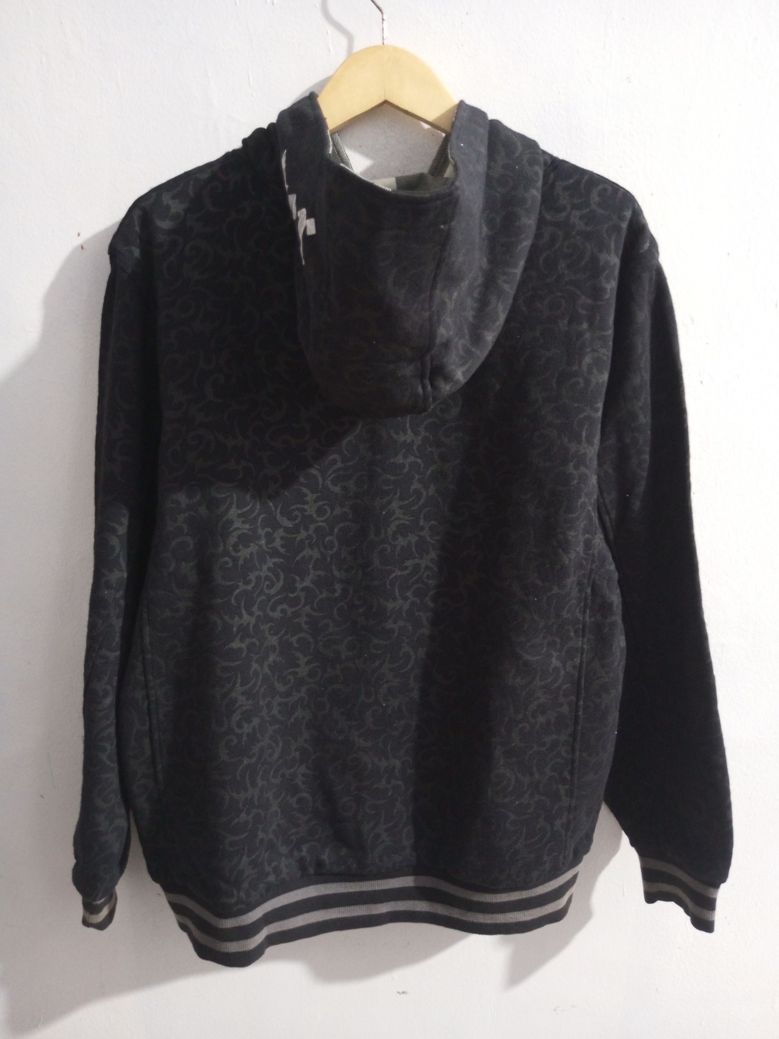 If Six Was Nine × Japanese Brand × Le Grande Bleu (L.G.B.) Vintage dig deep poem full print reversible hoodie Size US L / EU 52-54 / 3 - 10 Thumbnail