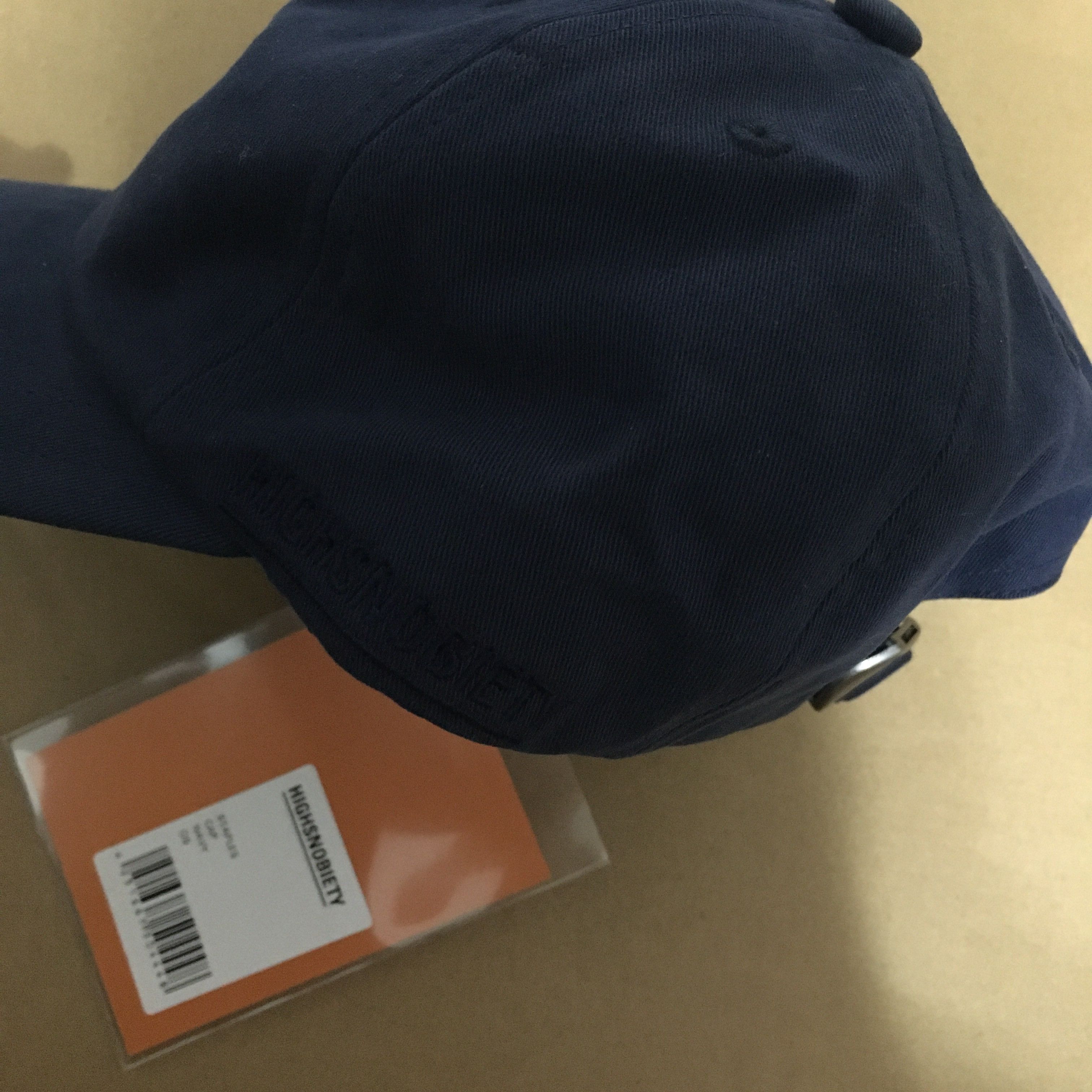 Highsnobiety HS Staples Cap Navy Size ONE SIZE - 5 Thumbnail