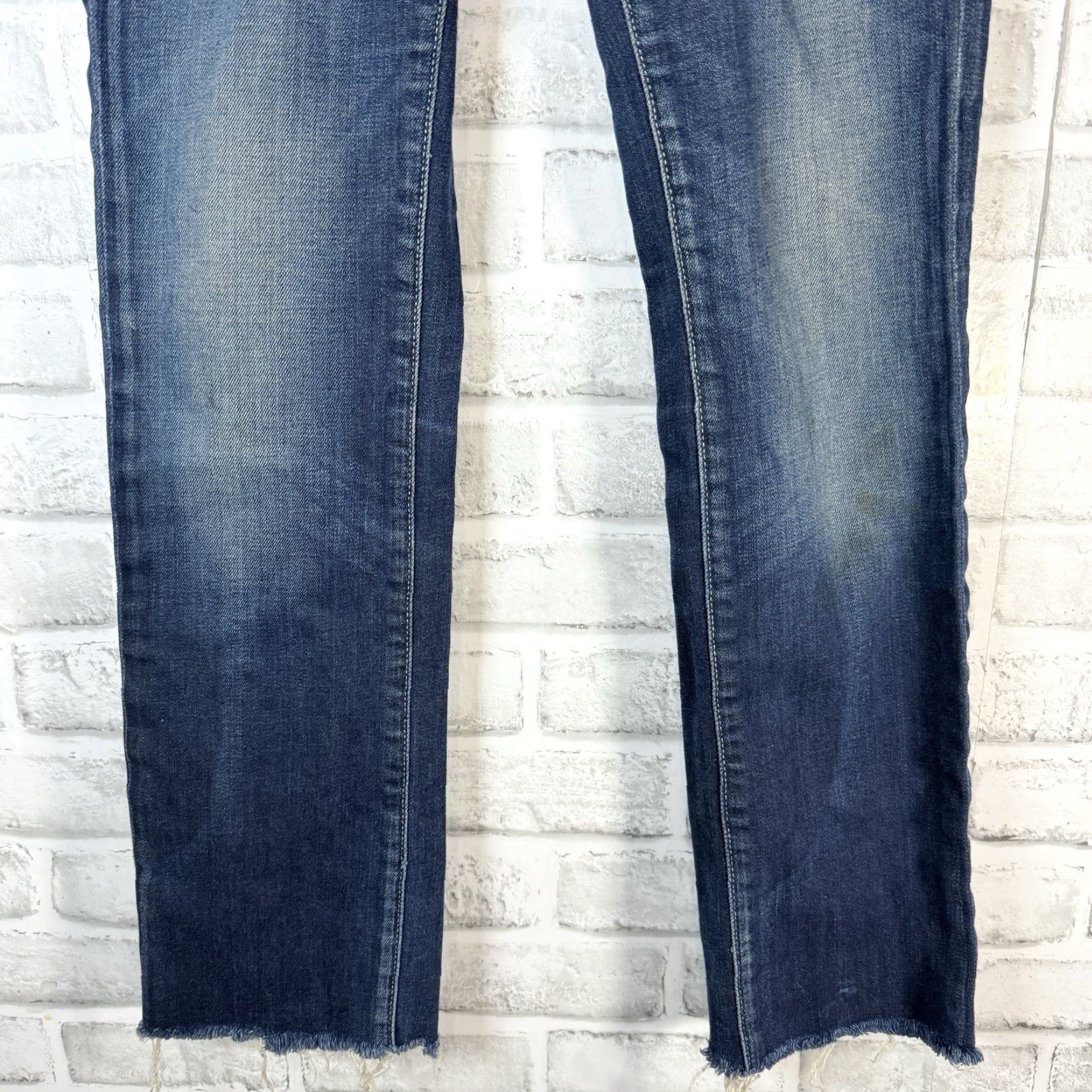 G-Star G-STAR RAW Originals Jeans Womens Crop Straight 26 x 26 Blue Star Theme Women Size 26" / US 2 / IT 38 - 3 Thumbnail