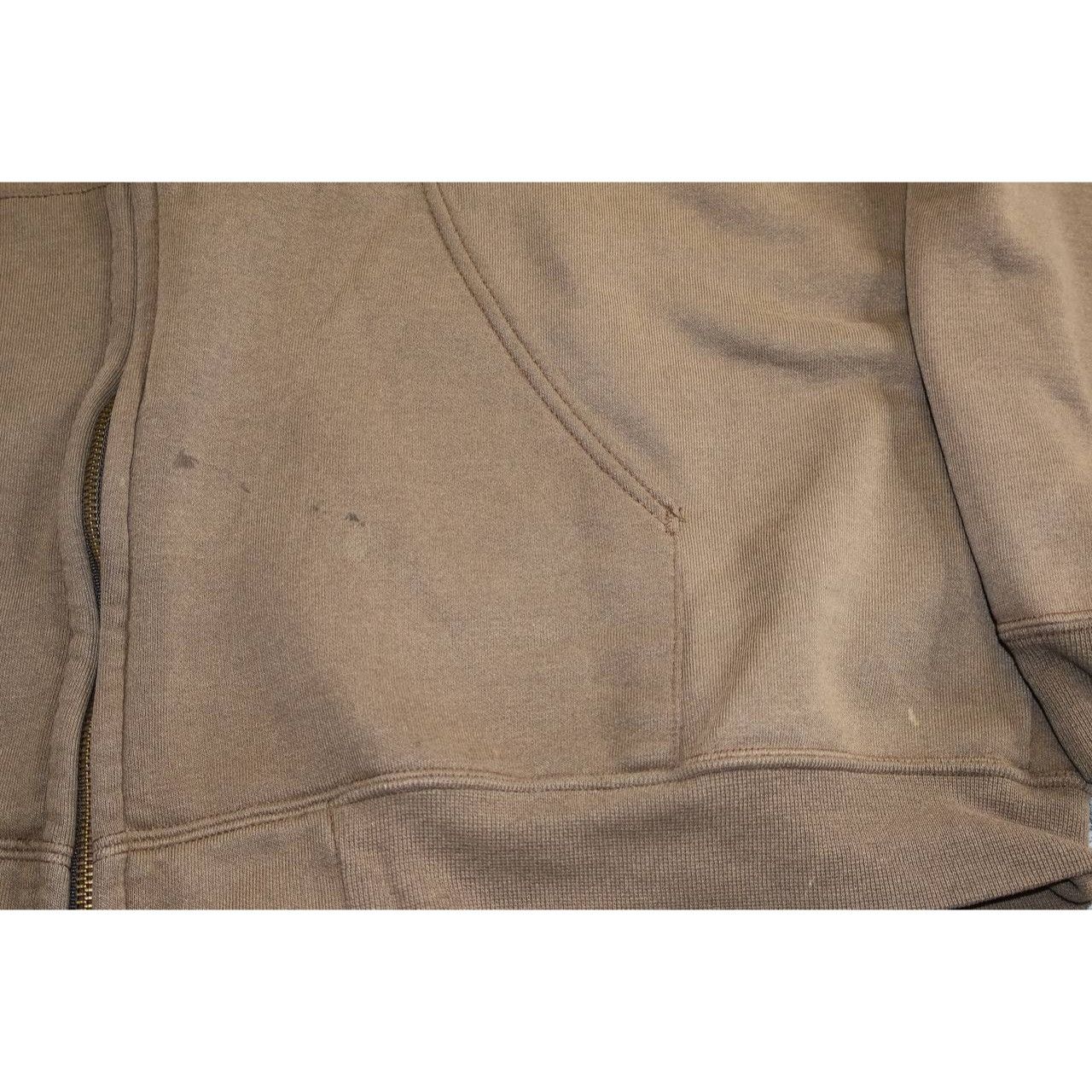 Carhartt Vtg Carhartt Full Zip Hoodie 2XL Work Logo Embroidered Scrip Size US XXL / EU 58 / 5 - 8 Thumbnail