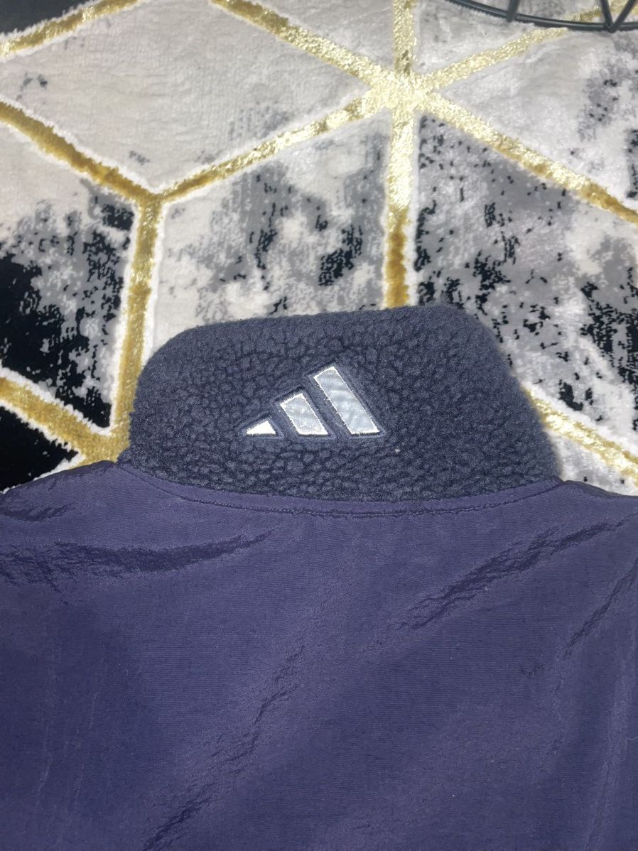 Adidas Adidas sherpa halfzip 00s 90s Size US L / EU 52-54 / 3 - 5 Thumbnail