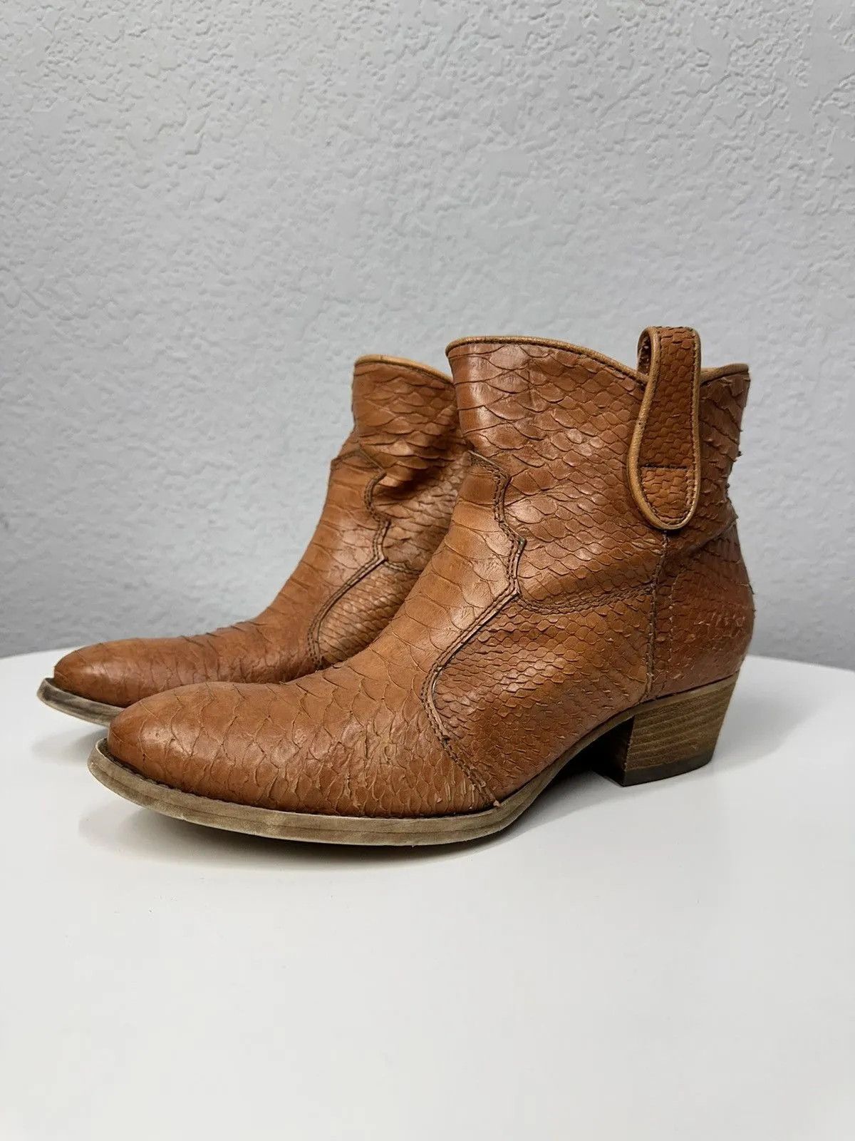 Hedi Slimane Vintage Real Alligator Leather Boots Rick Owens AS 98 Japan Size US 8 / IT 38 - 4 Thumbnail